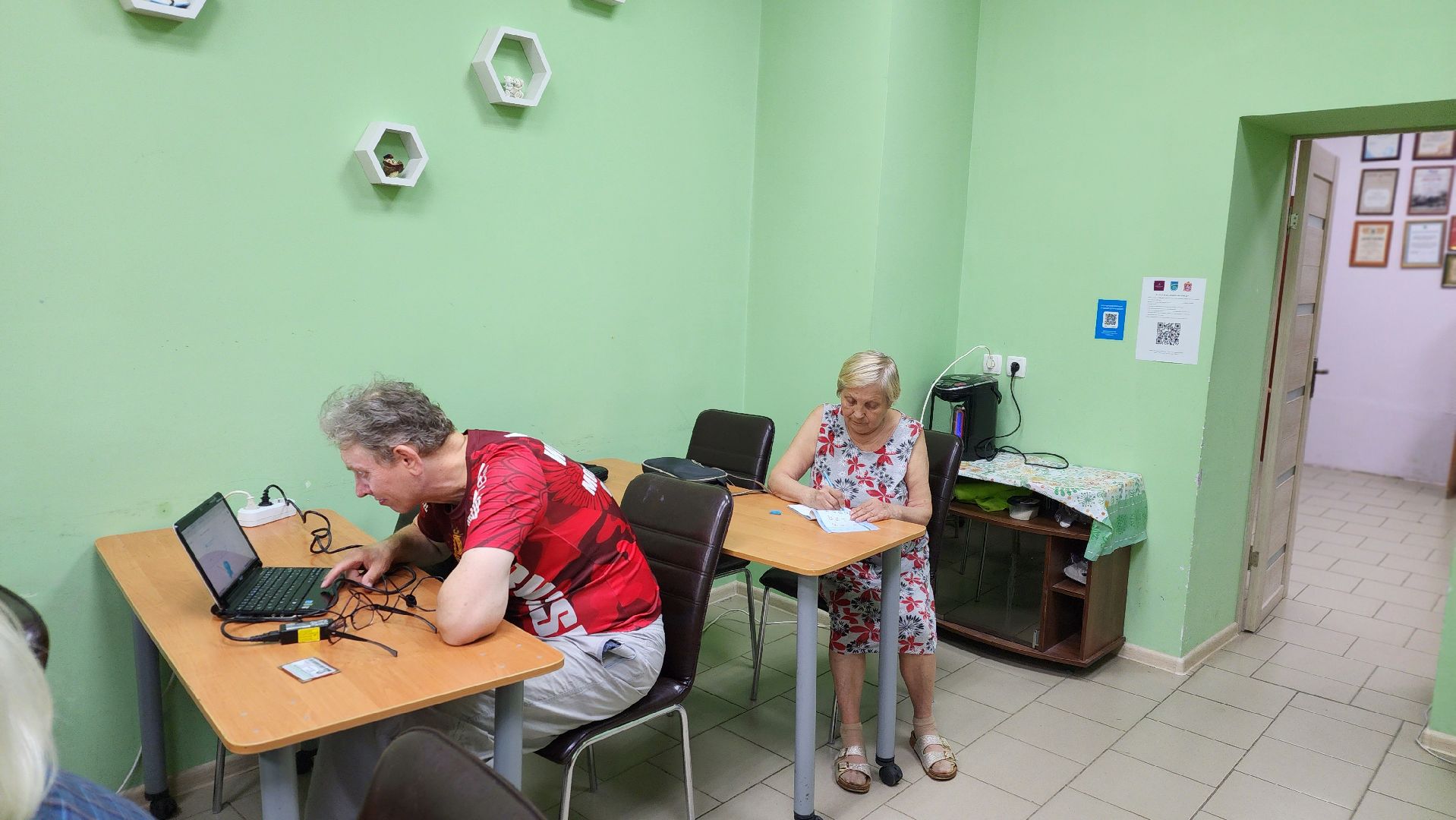 Активное долголетие, курсы компьютерной грамотности, пенсионеры, библиотека, образование, Протвино