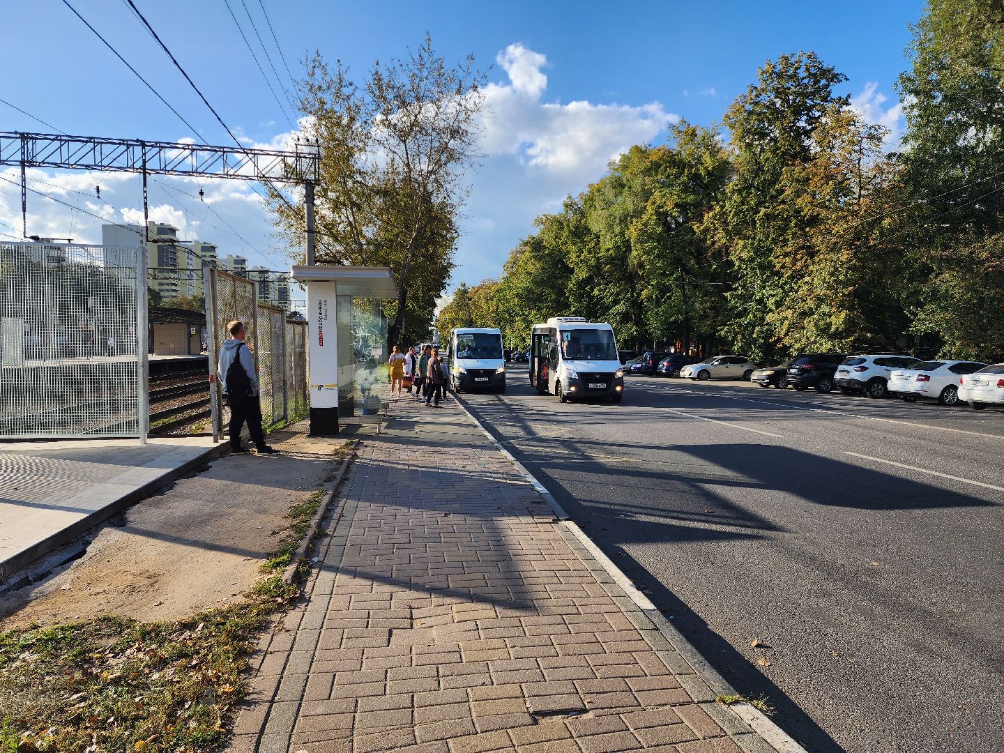 Раменское, транспорт, МЦД-3, новые автобусные остановки на Фабричной