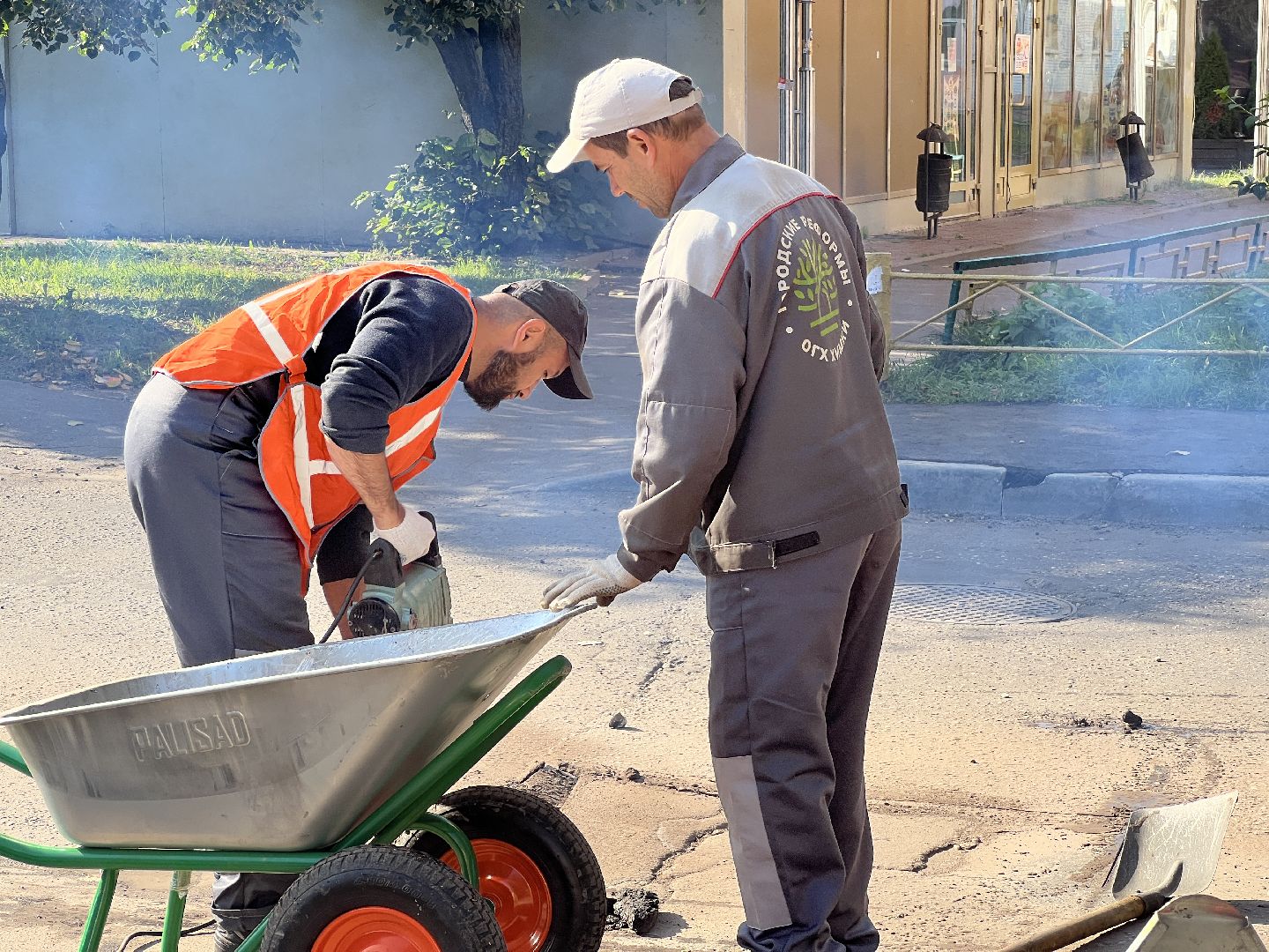 Химки, благоустройство, ямочный ремонт