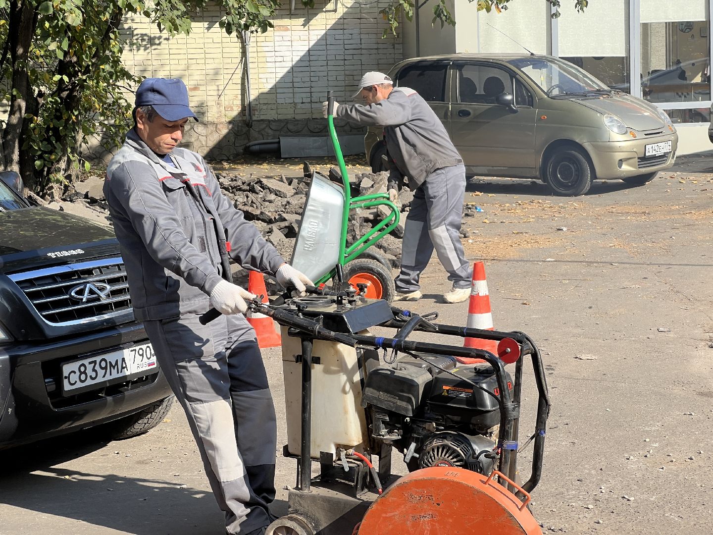 Химки, благоустройство, ямочный ремонт