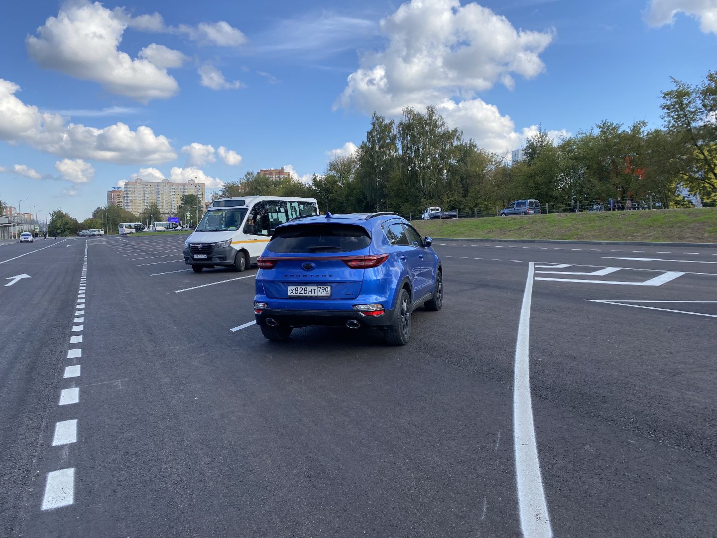 Балашиха, мцд-4, платформа «Ольгино», перехватывающая парковка