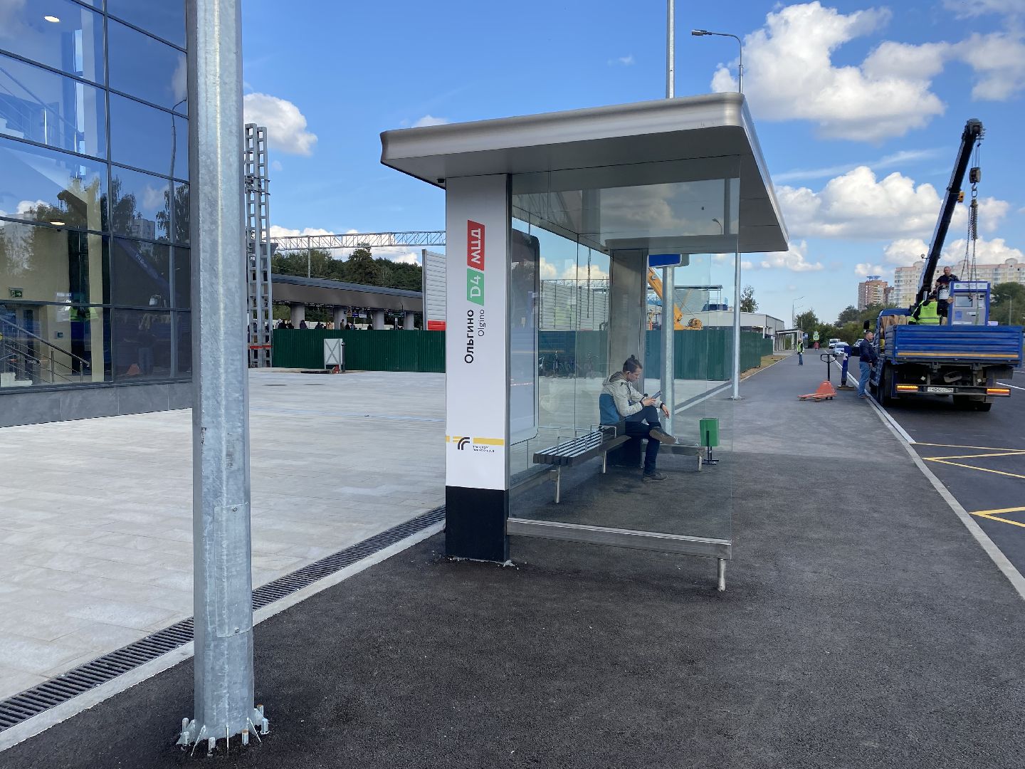 Балашиха, мцд-4, платформа «Ольгино», перехватывающая парковка