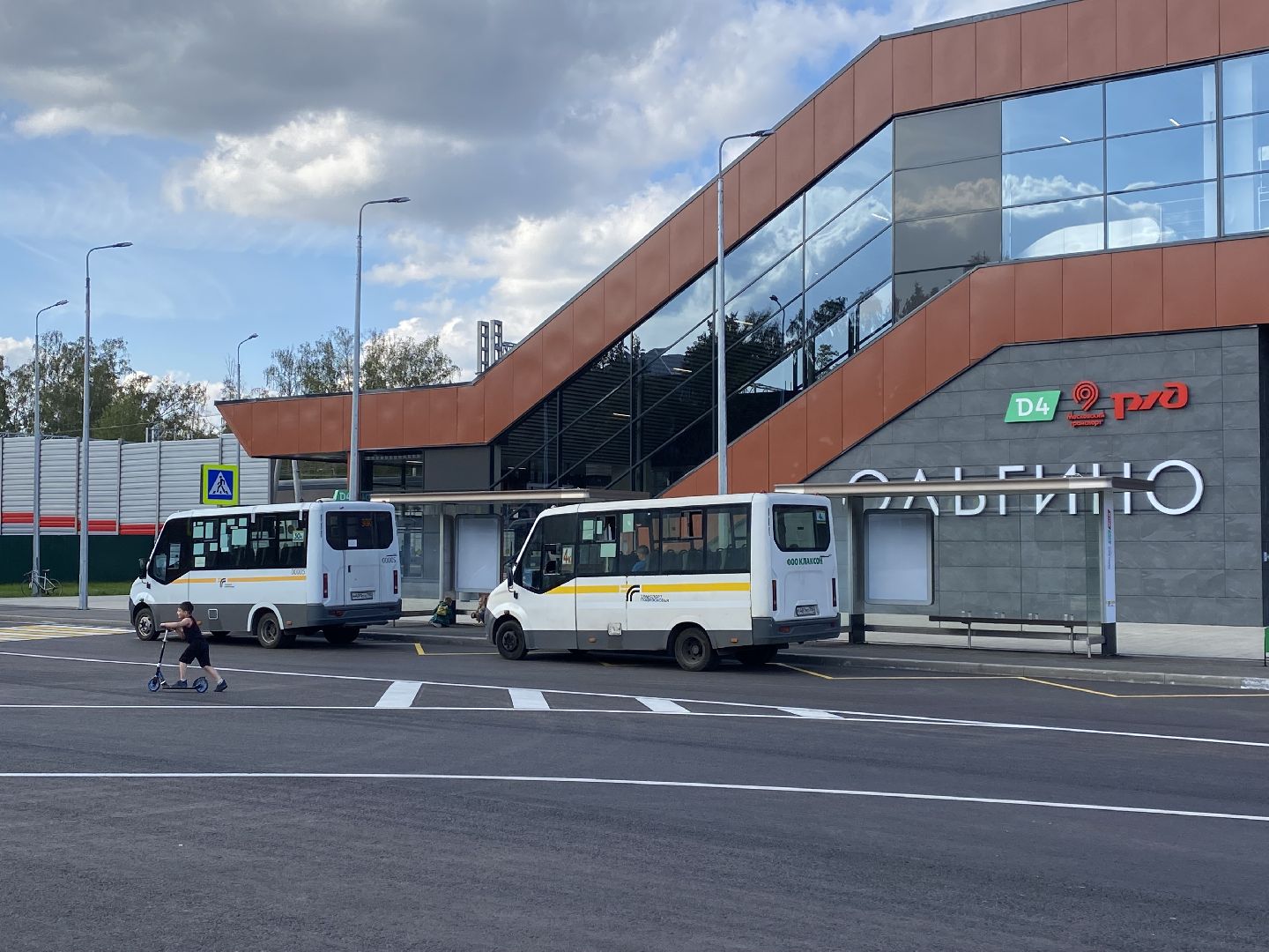 Балашиха, мцд-4, платформа «Ольгино», перехватывающая парковка