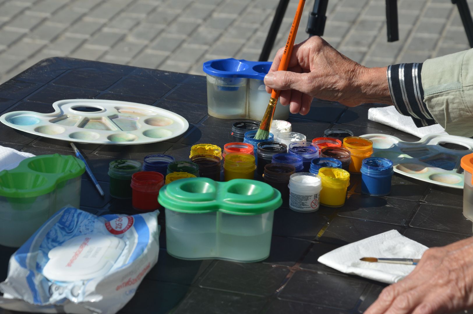 Правополушарное рисование, шатура, парк, активное долголетие