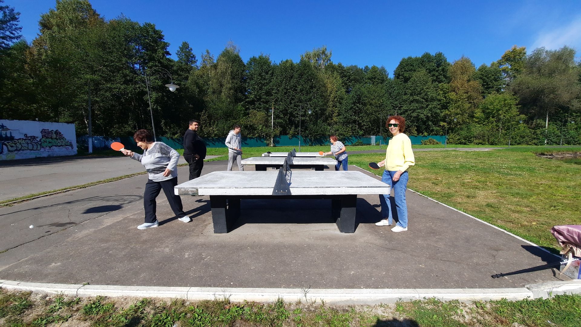 Шатура, парк, активное долголетие, игры