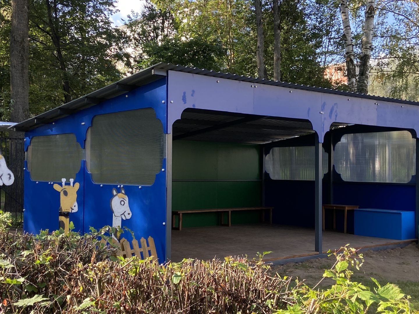 детсад, ремонт крыш,