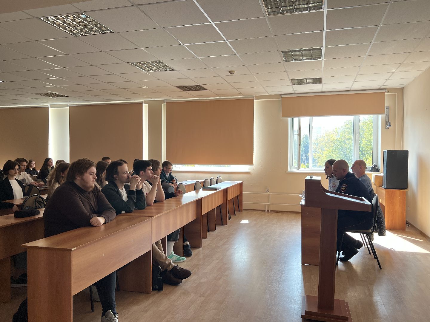 Химки, МВД, молодежь, лекция