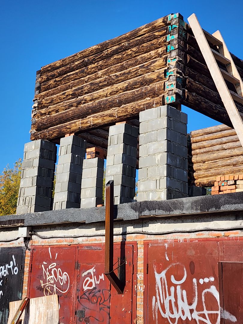 необычная, постройка, гараж, кооператив, изба