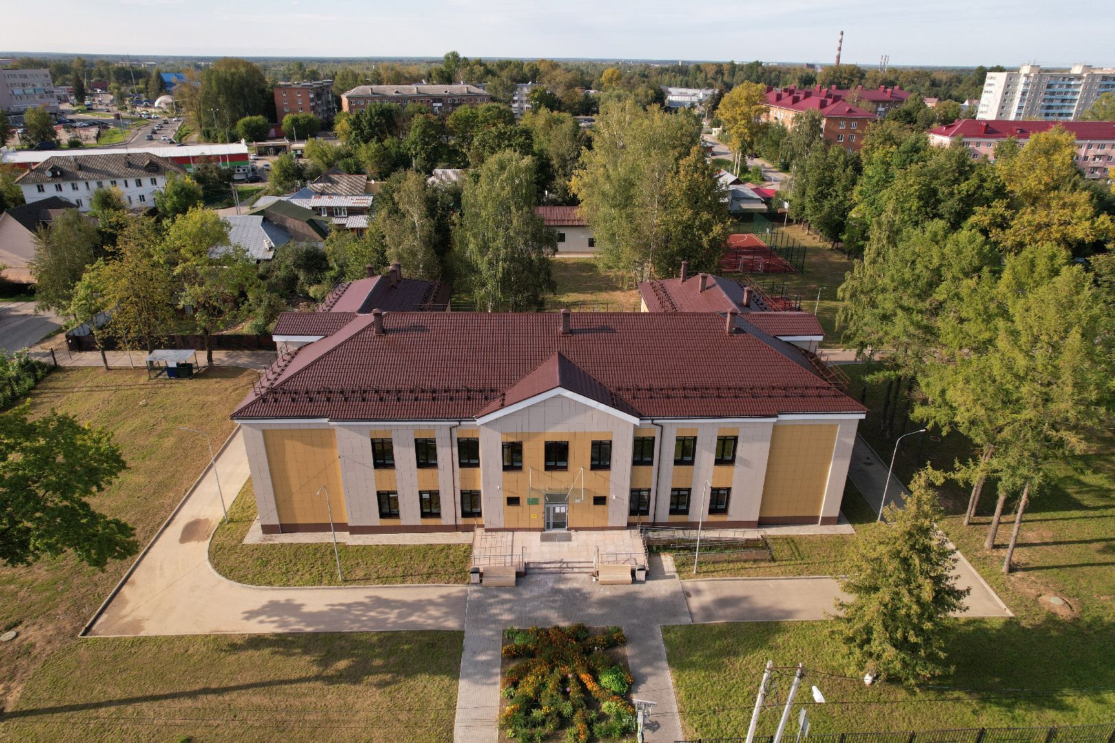 школа, учеба, образование,видео с коптера,