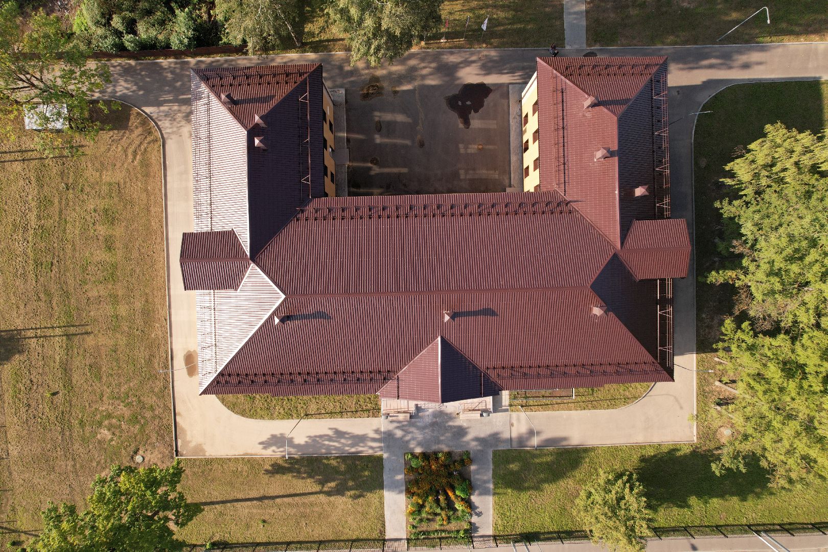 школа, учеба, образование,видео с коптера,