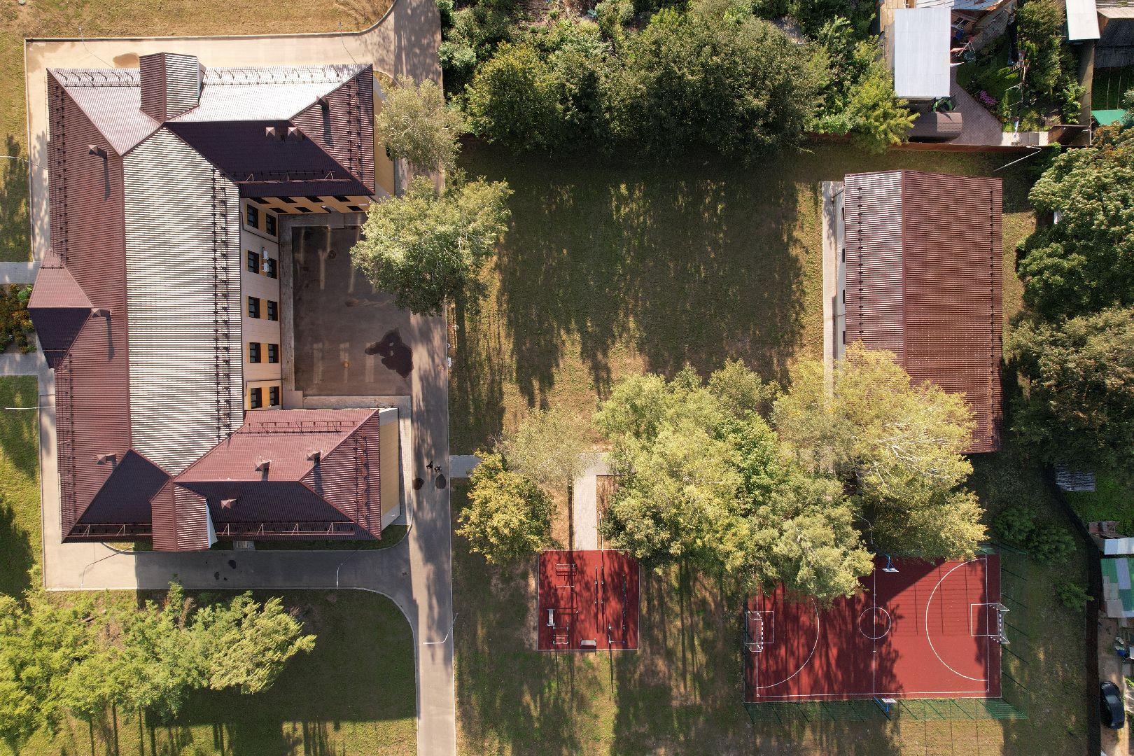 школа, учеба, образование,видео с коптера,