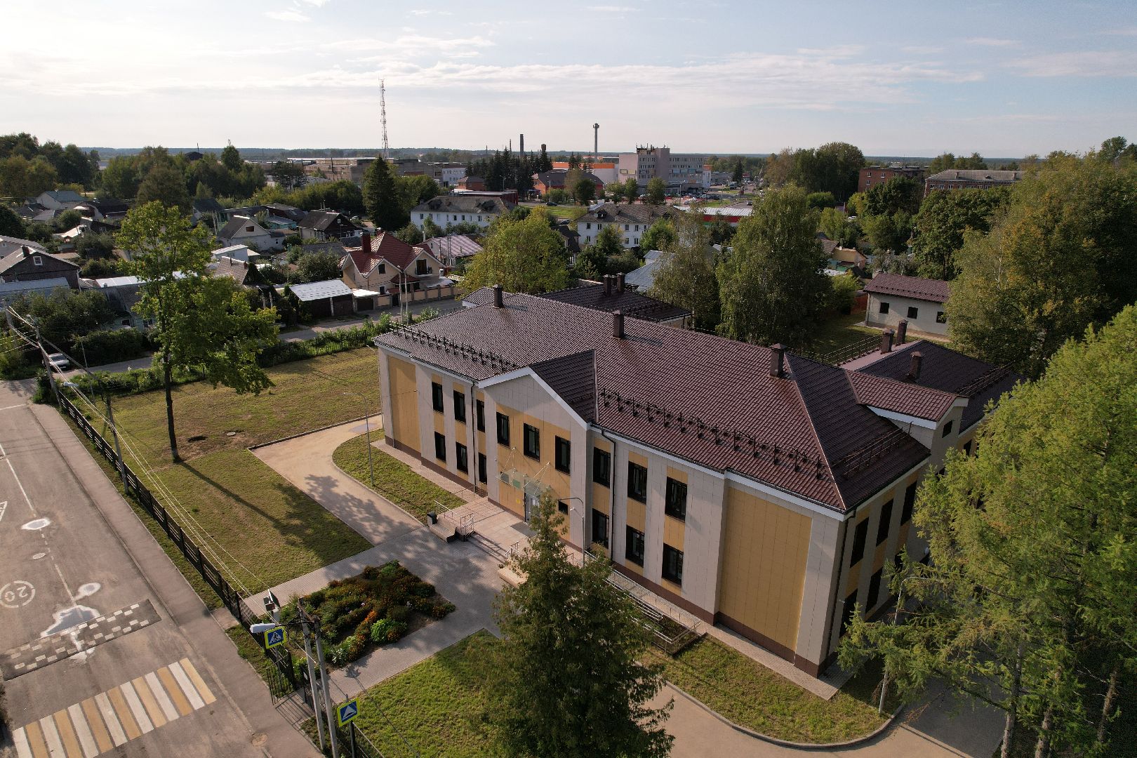 школа, учеба, образование,видео с коптера,