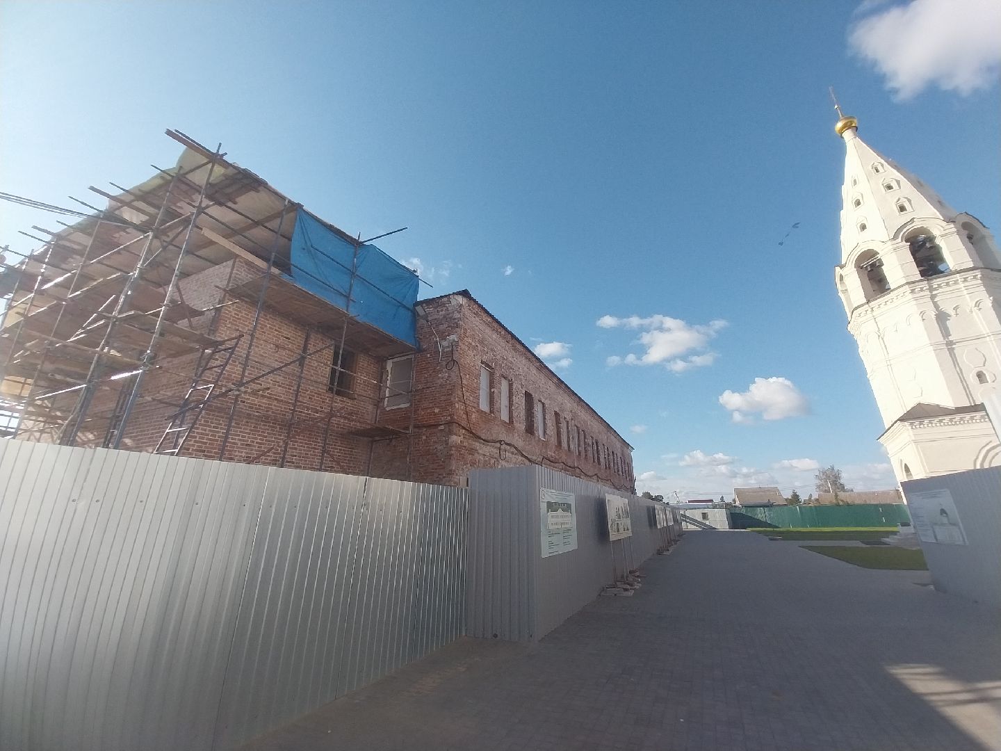 Коломна, реставрация, монастырь