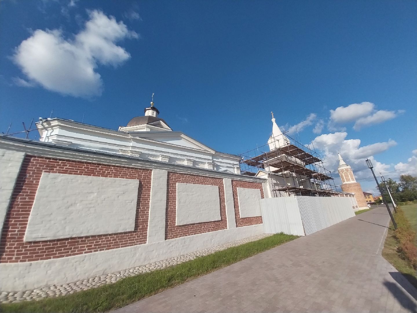 Коломна, реставрация, монастырь