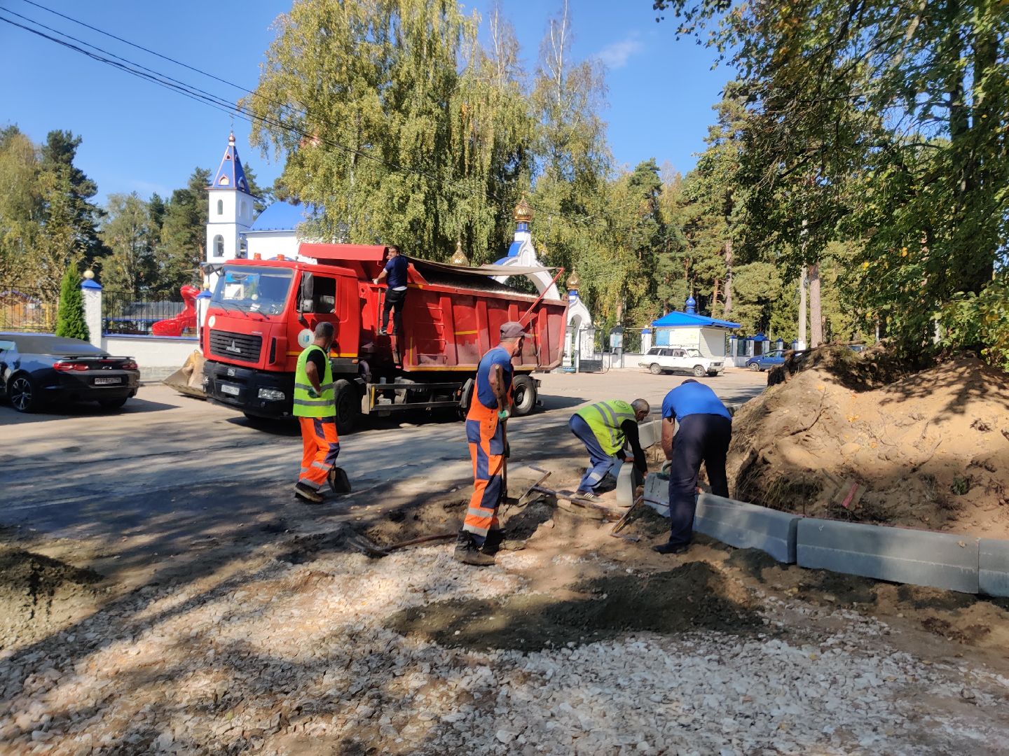 Красноармейск, Пушкинский, автобусный маршрут, строительство, дороги