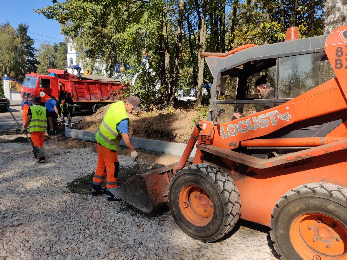 Красноармейск, Пушкинский, автобусный маршрут, строительство, дороги