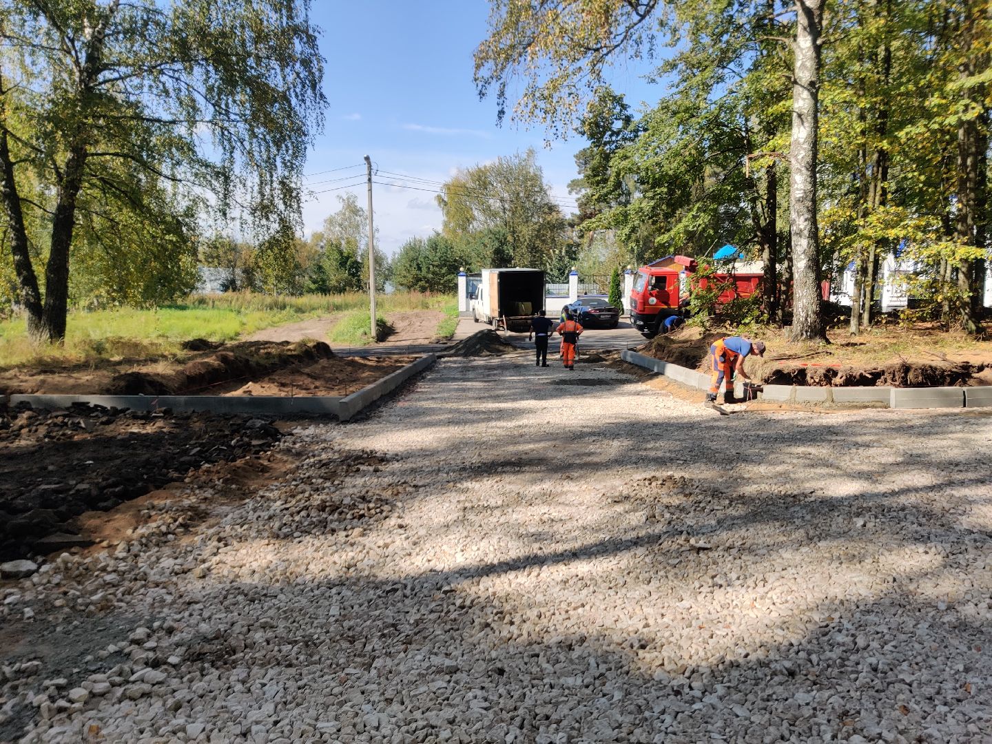 Красноармейск, Пушкинский, автобусный маршрут, строительство, дороги