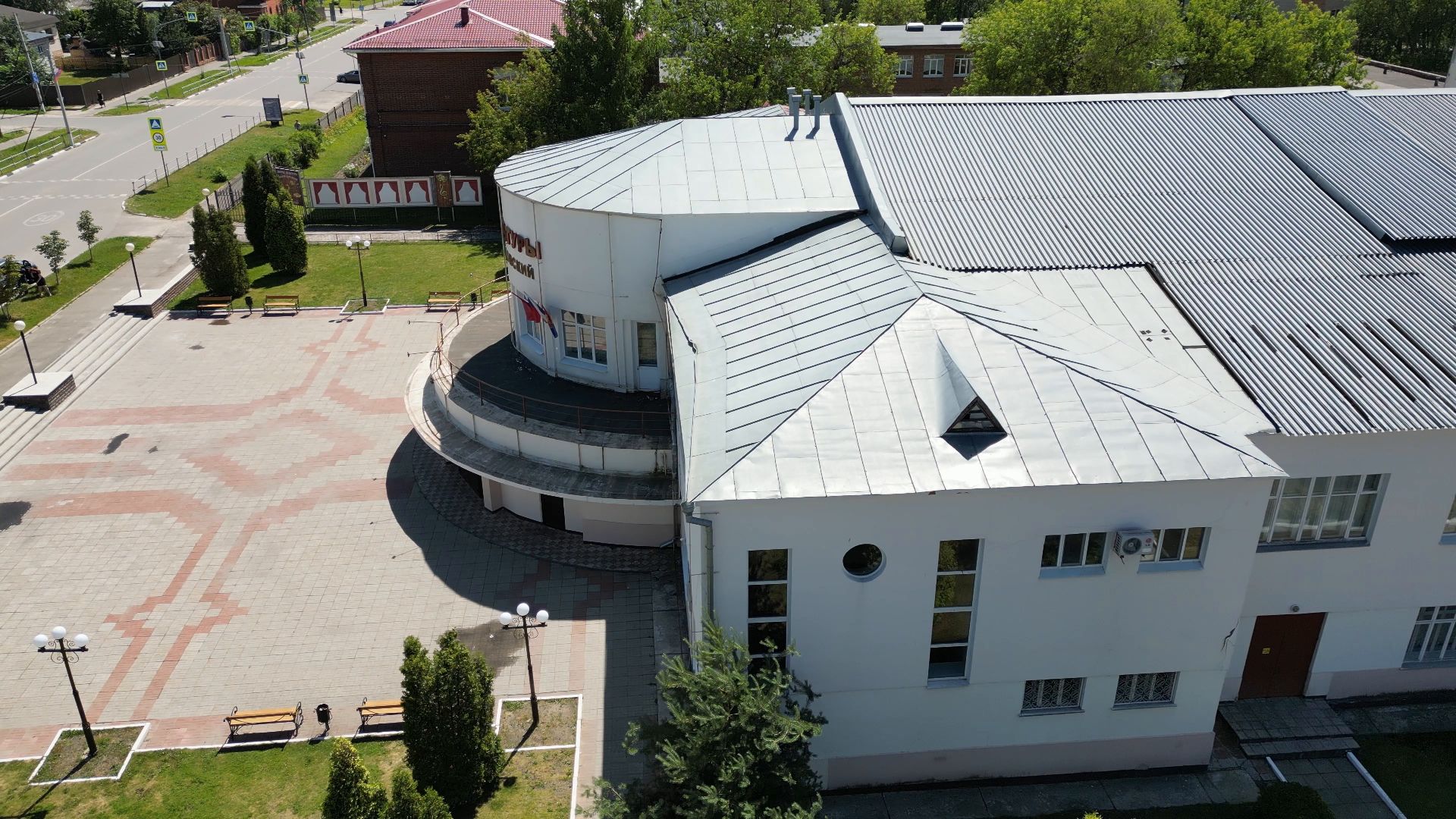 дворец, культура,дк, видео с коптера,