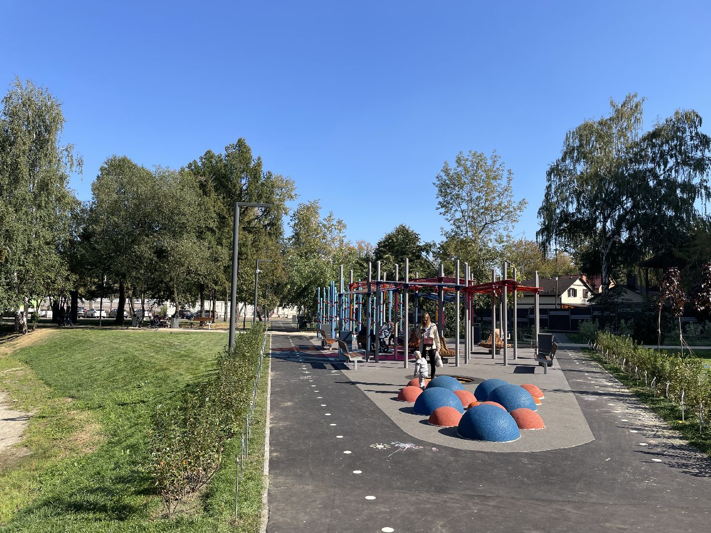 Игровая площадка, дети, жители, благоустройство
