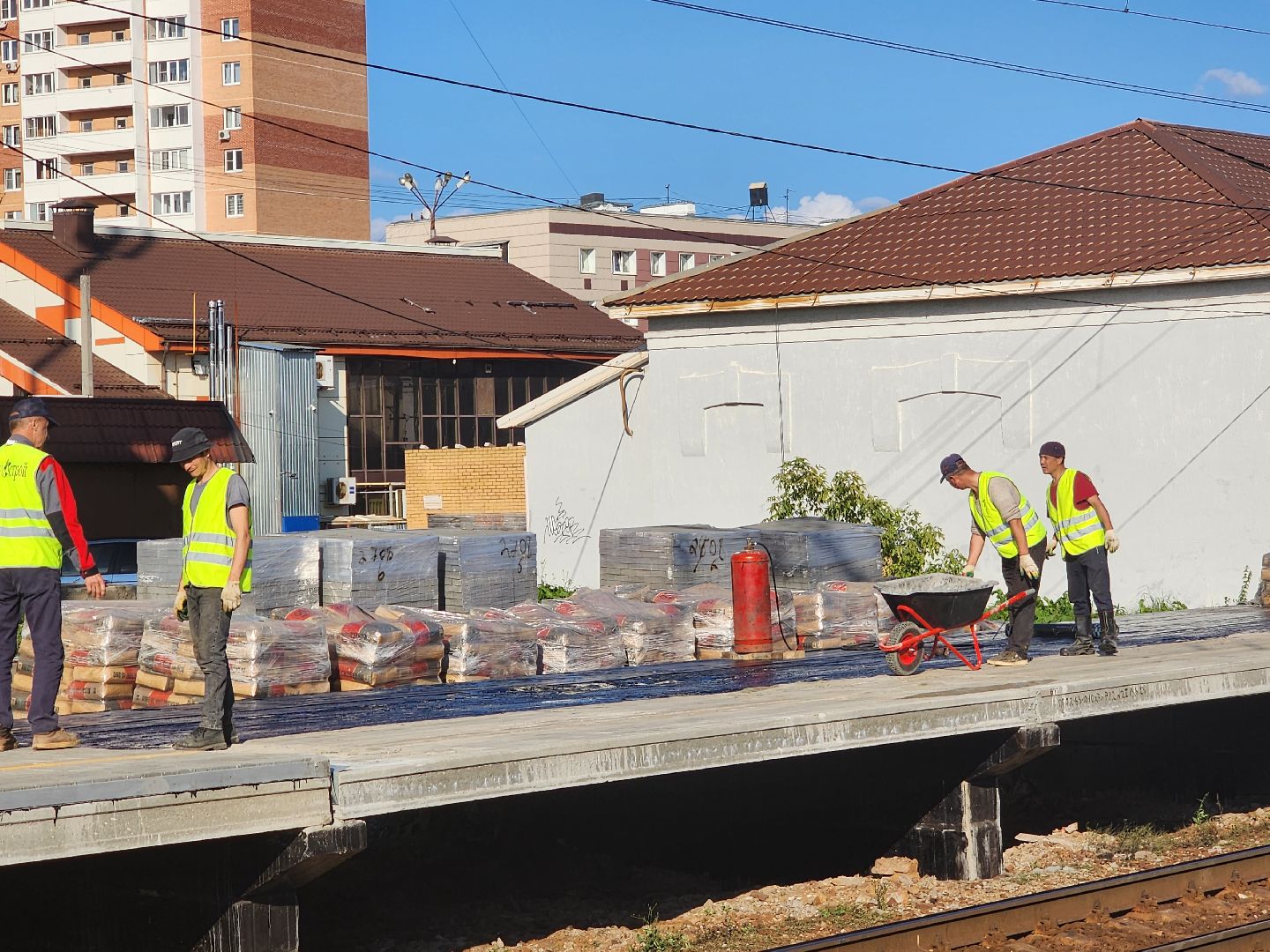 Павловский Посад, ремонт, станция, Центральная пригородная пассажирская компания