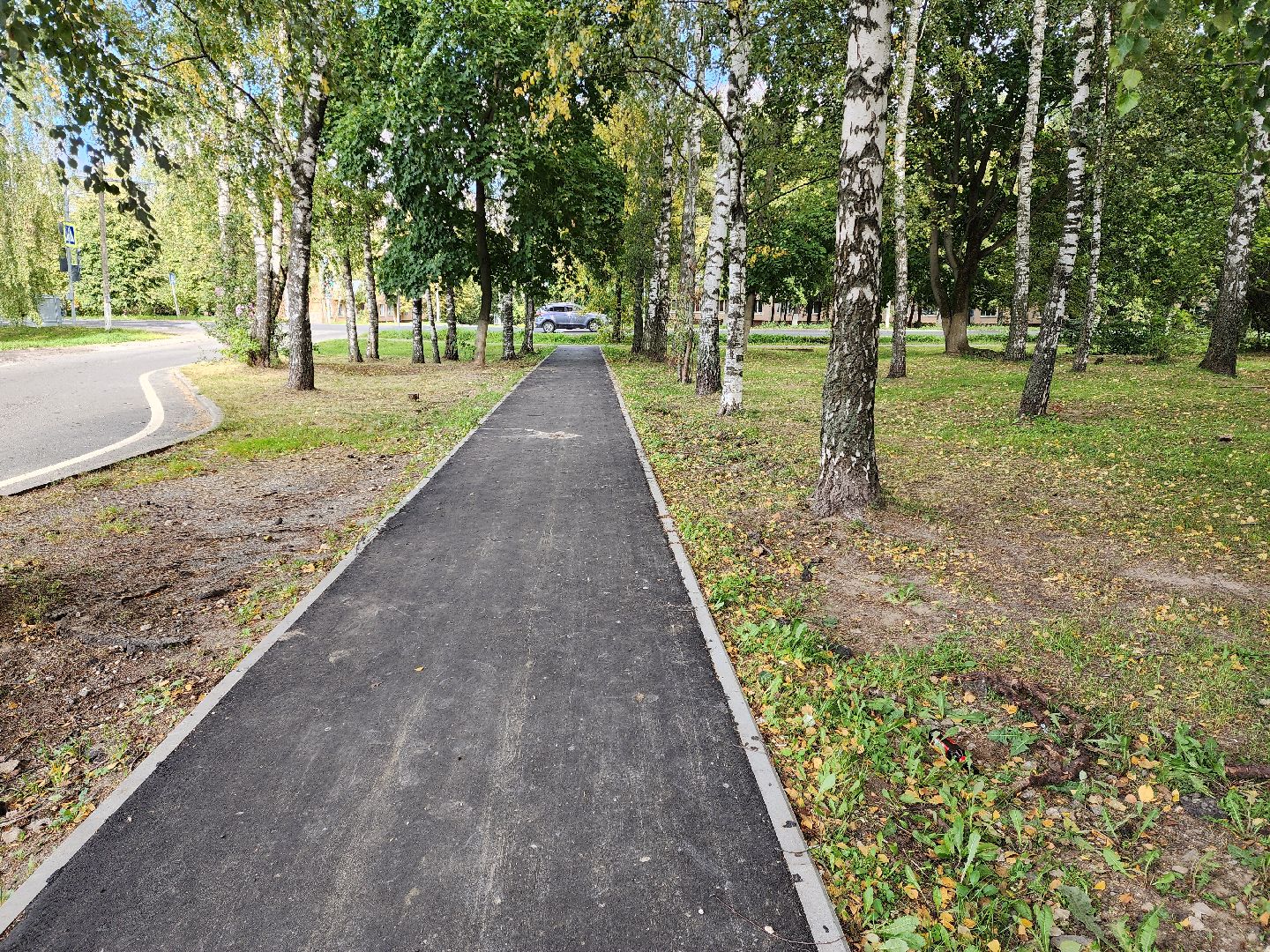 Бронницы, благоустройство, тротуары по народным тропам, Советская улица