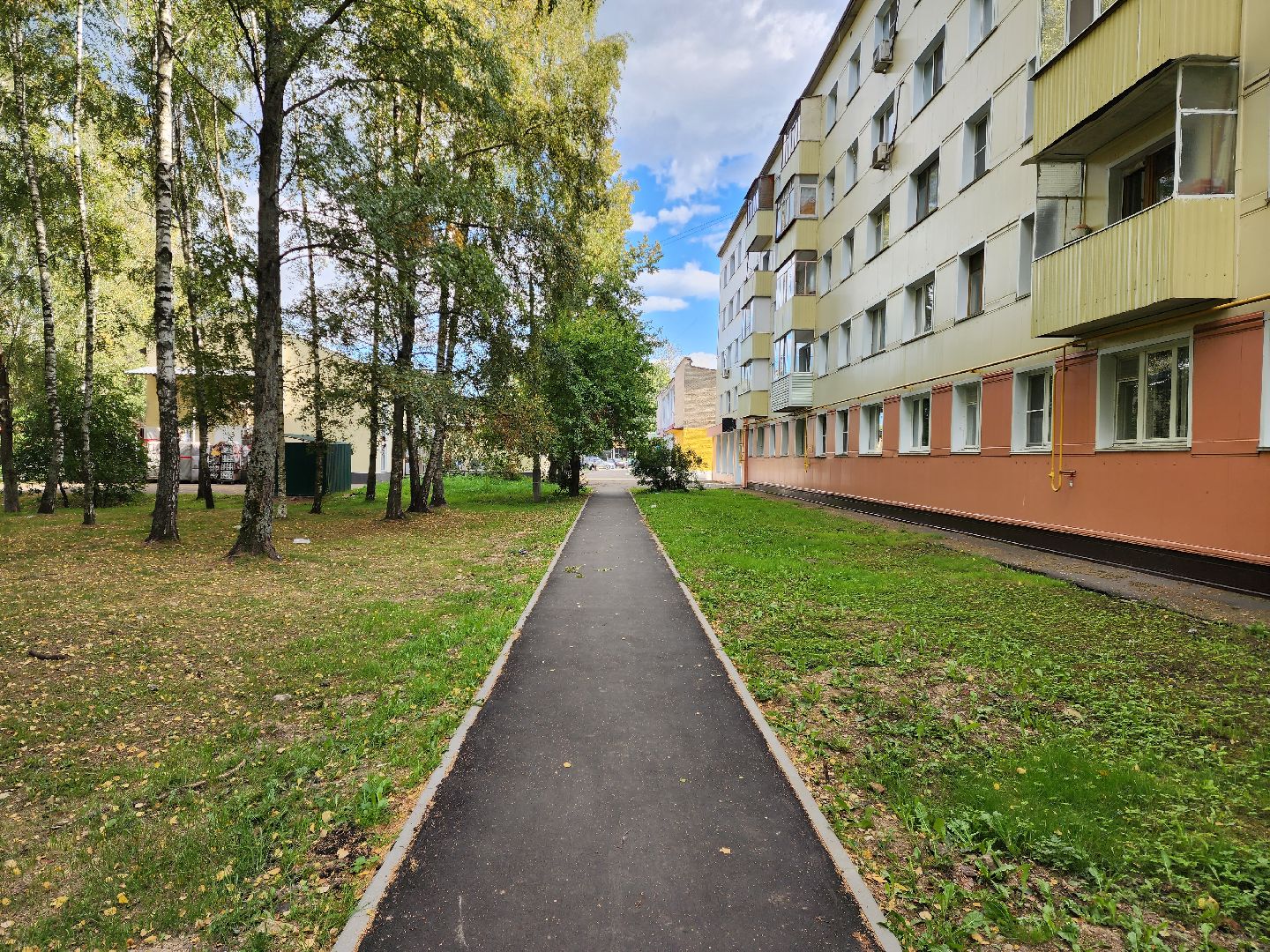 Бронницы, благоустройство, тротуары по народным тропам, Советская улица