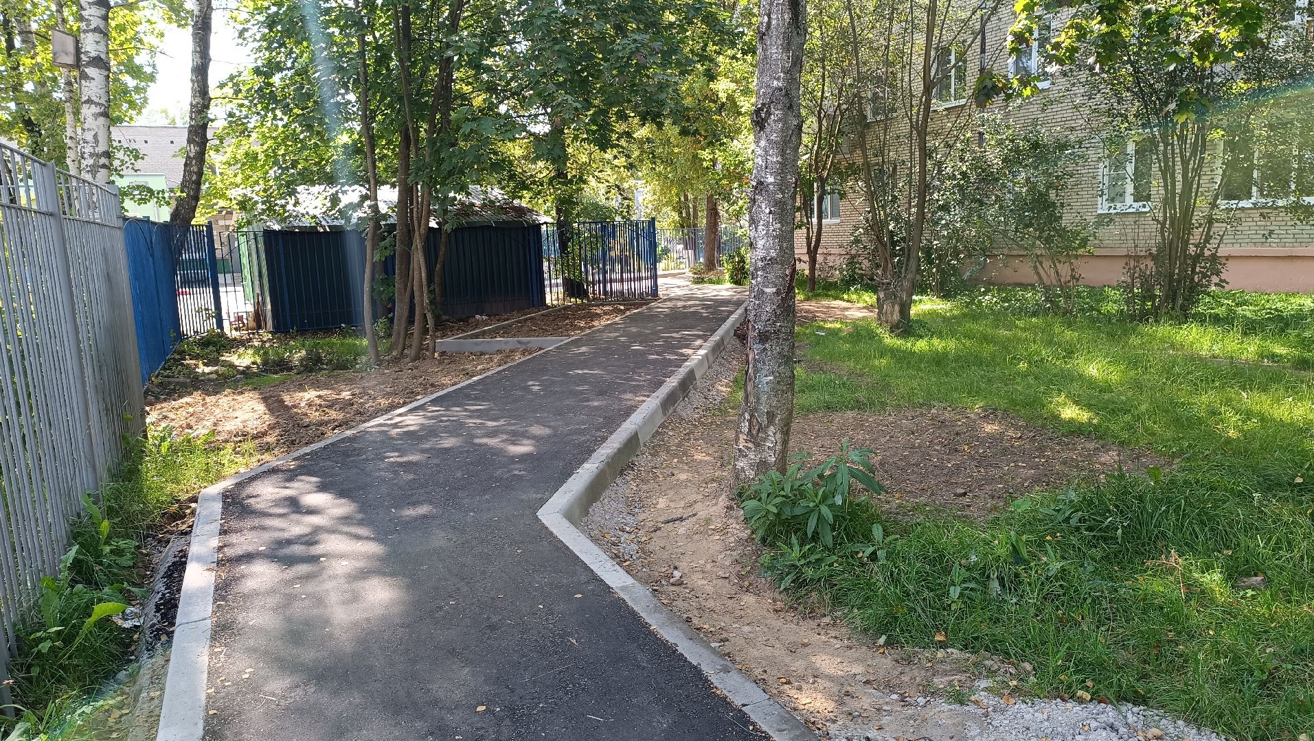 Лобня, школа, дорога