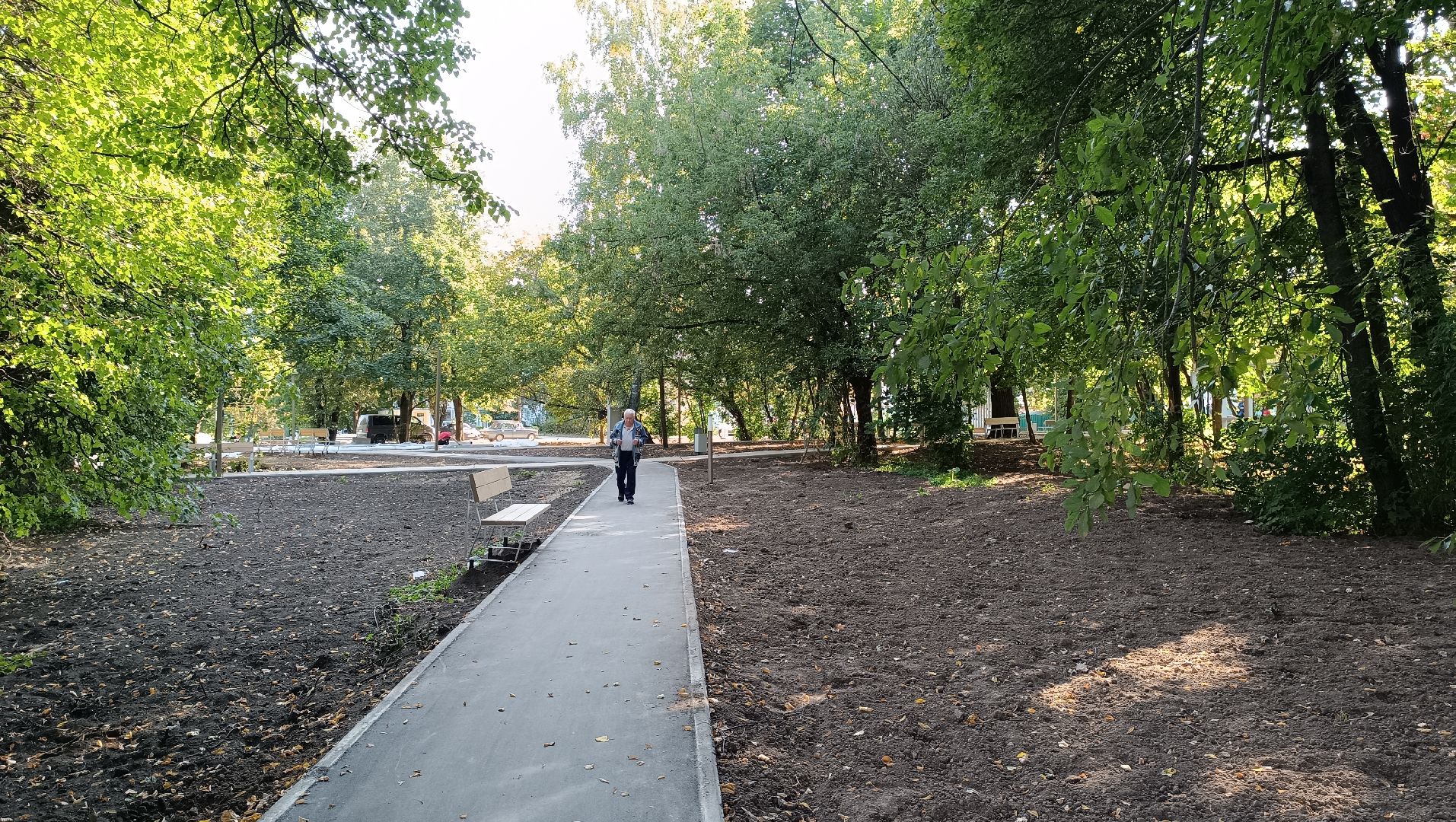 сквер, лобня, благоуйстройство,