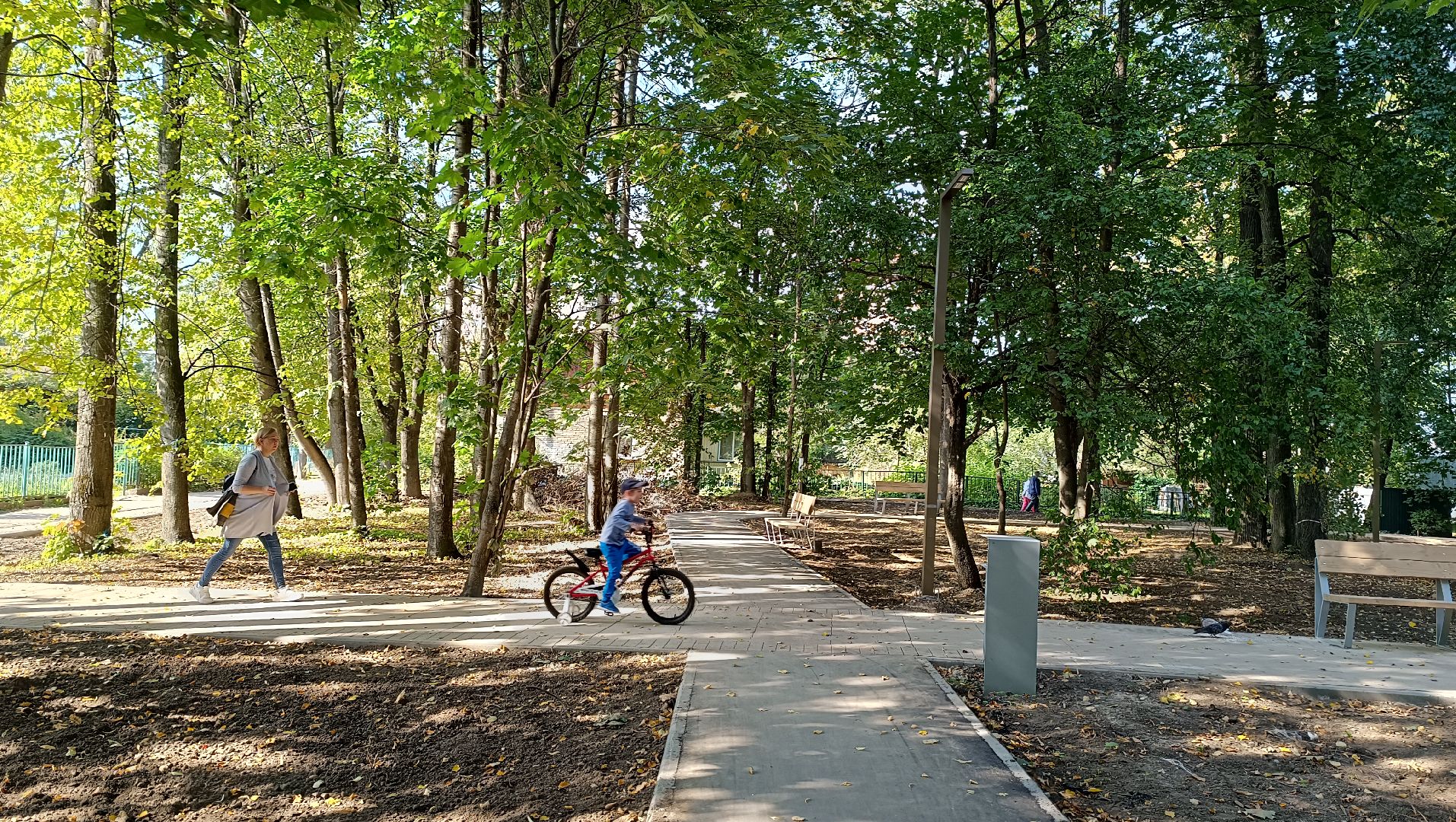 сквер, лобня, благоуйстройство,