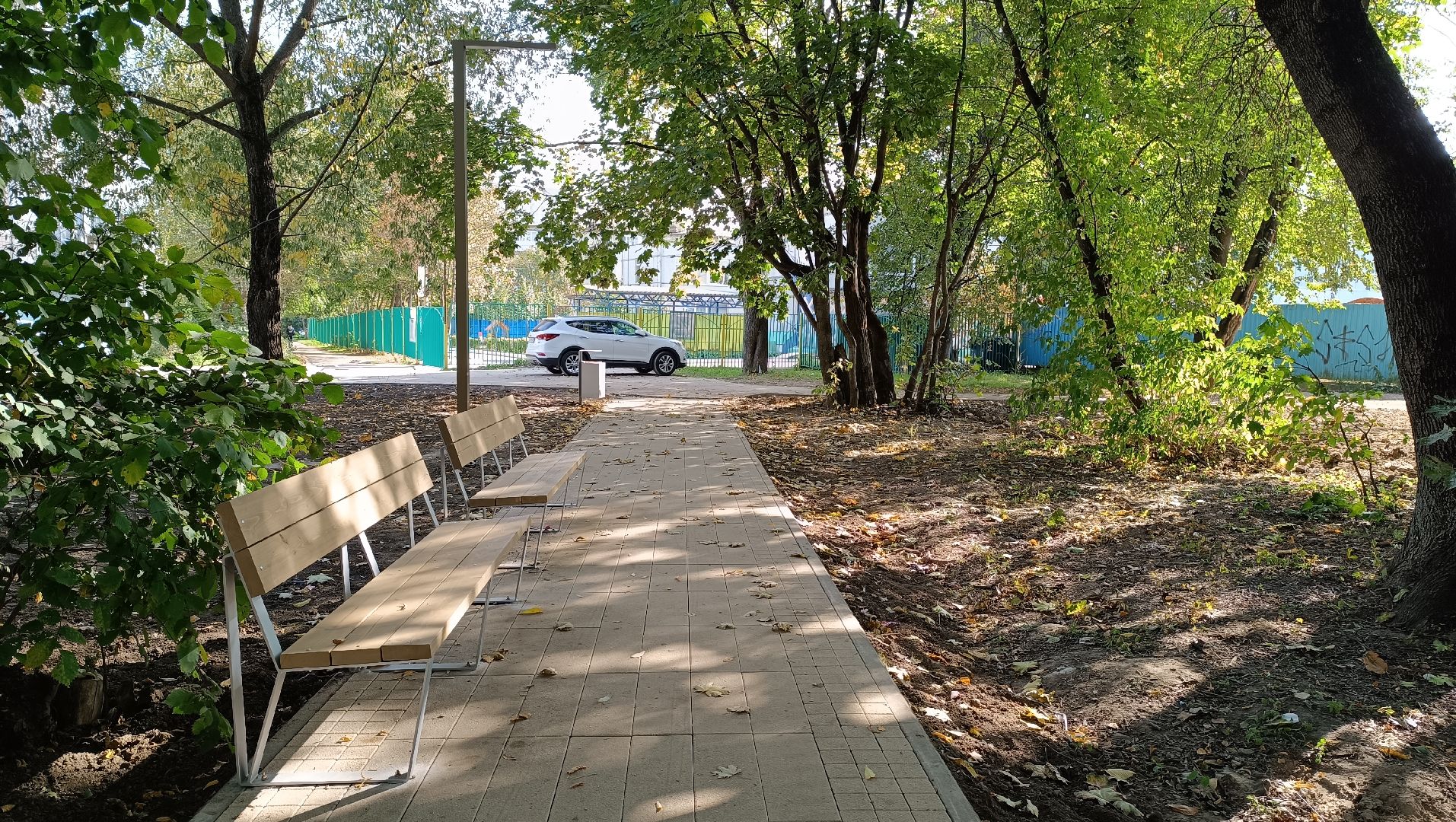 сквер, лобня, благоуйстройство,