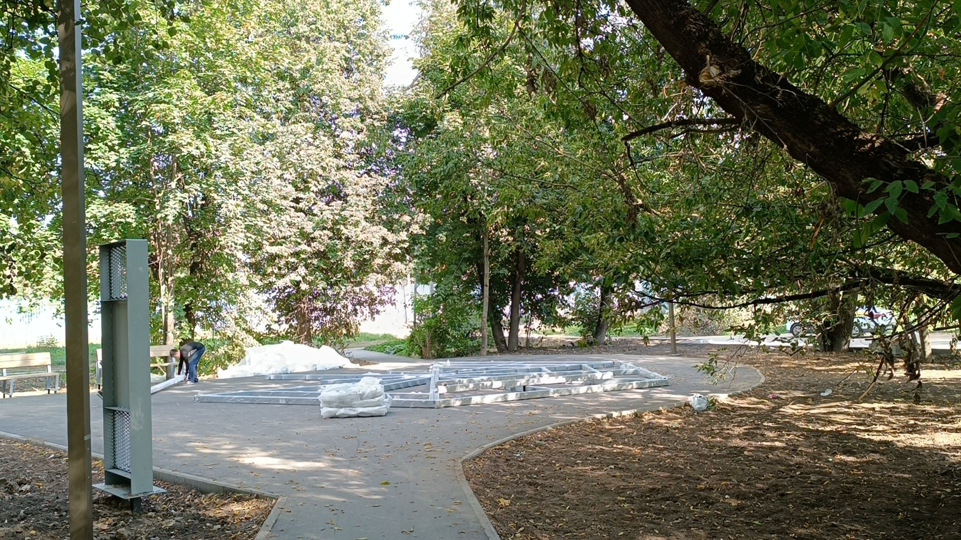 сквер, лобня, благоуйстройство,