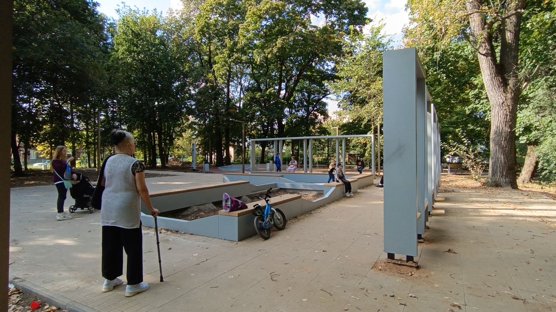 сквер, лобня, благоуйстройство,