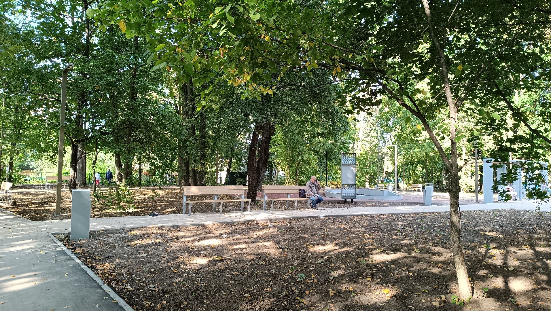 сквер, лобня, благоуйстройство,