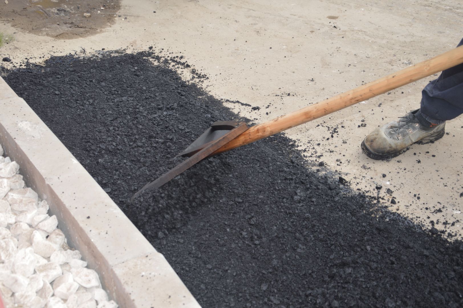 Шатура, новая автодорога, дорога, пятый микрорайон, строительство