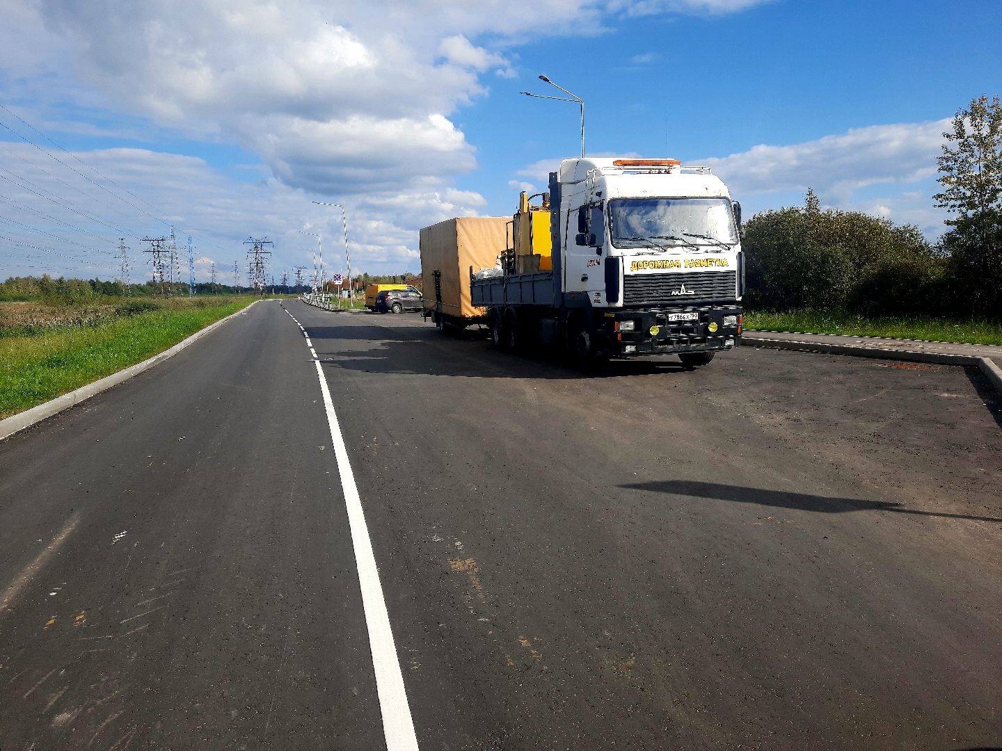 Шатура, новая автодорога, дорога, пятый микрорайон, строительство