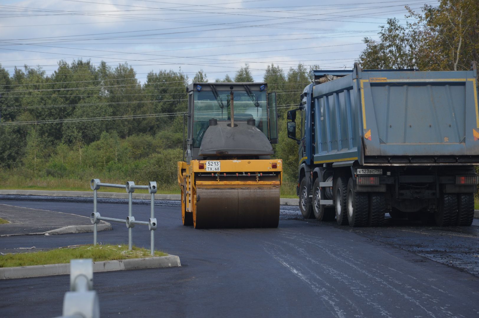 Шатура, новая автодорога, дорога, пятый микрорайон, строительство