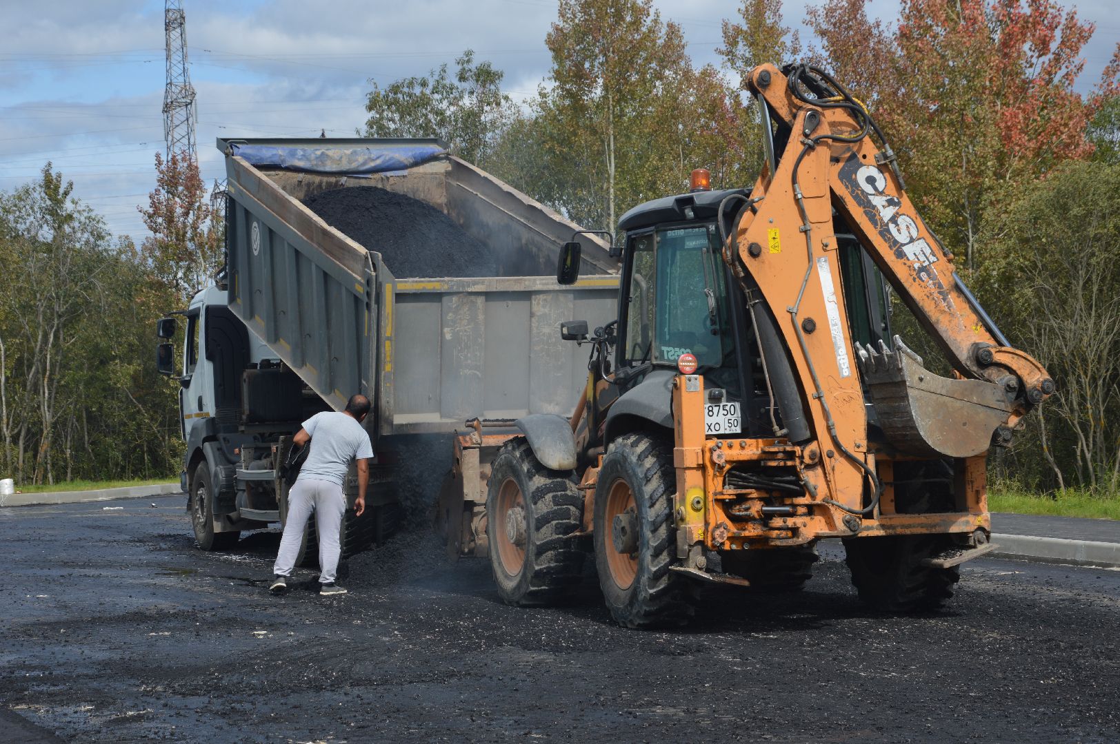 Шатура, новая автодорога, дорога, пятый микрорайон, строительство