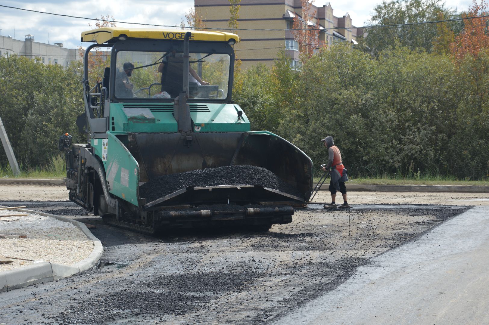 Шатура, новая автодорога, дорога, пятый микрорайон, строительство