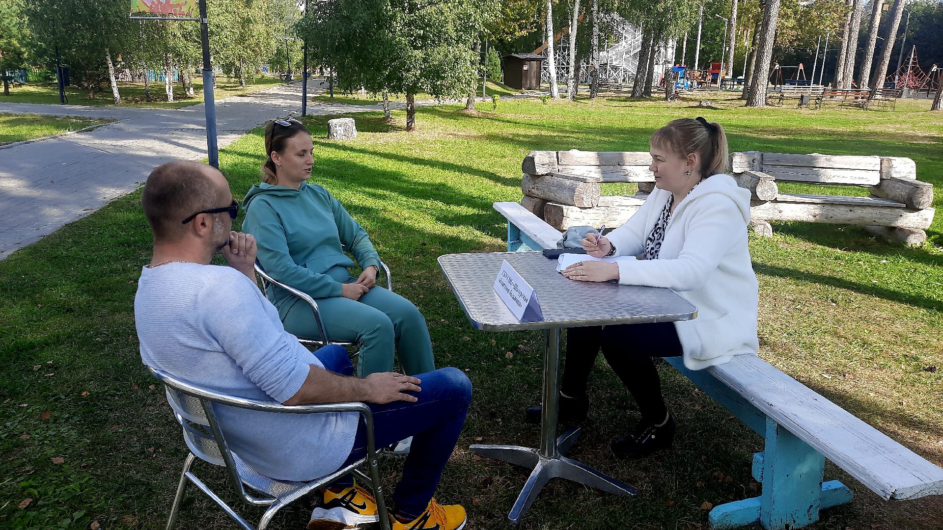 шатура, парк, встреча с врачом, приём граждан