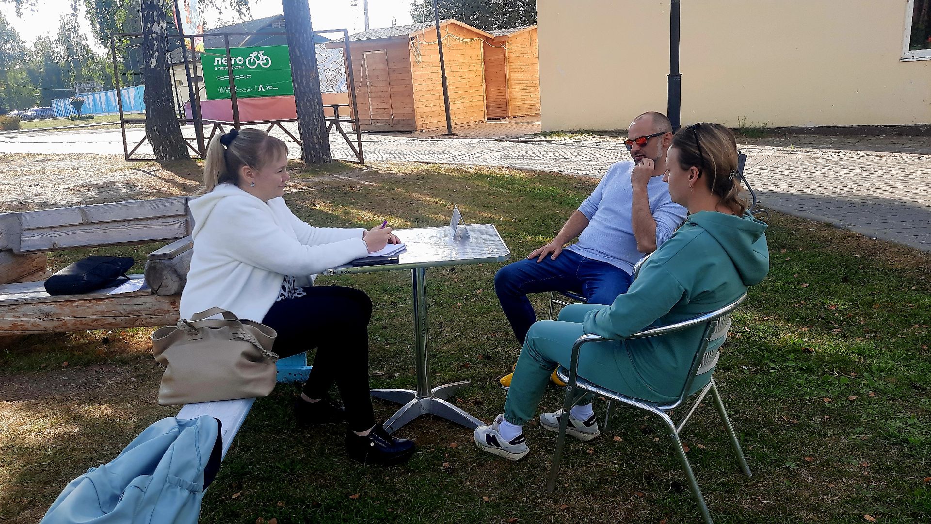 шатура, парк, встреча с врачом, приём граждан