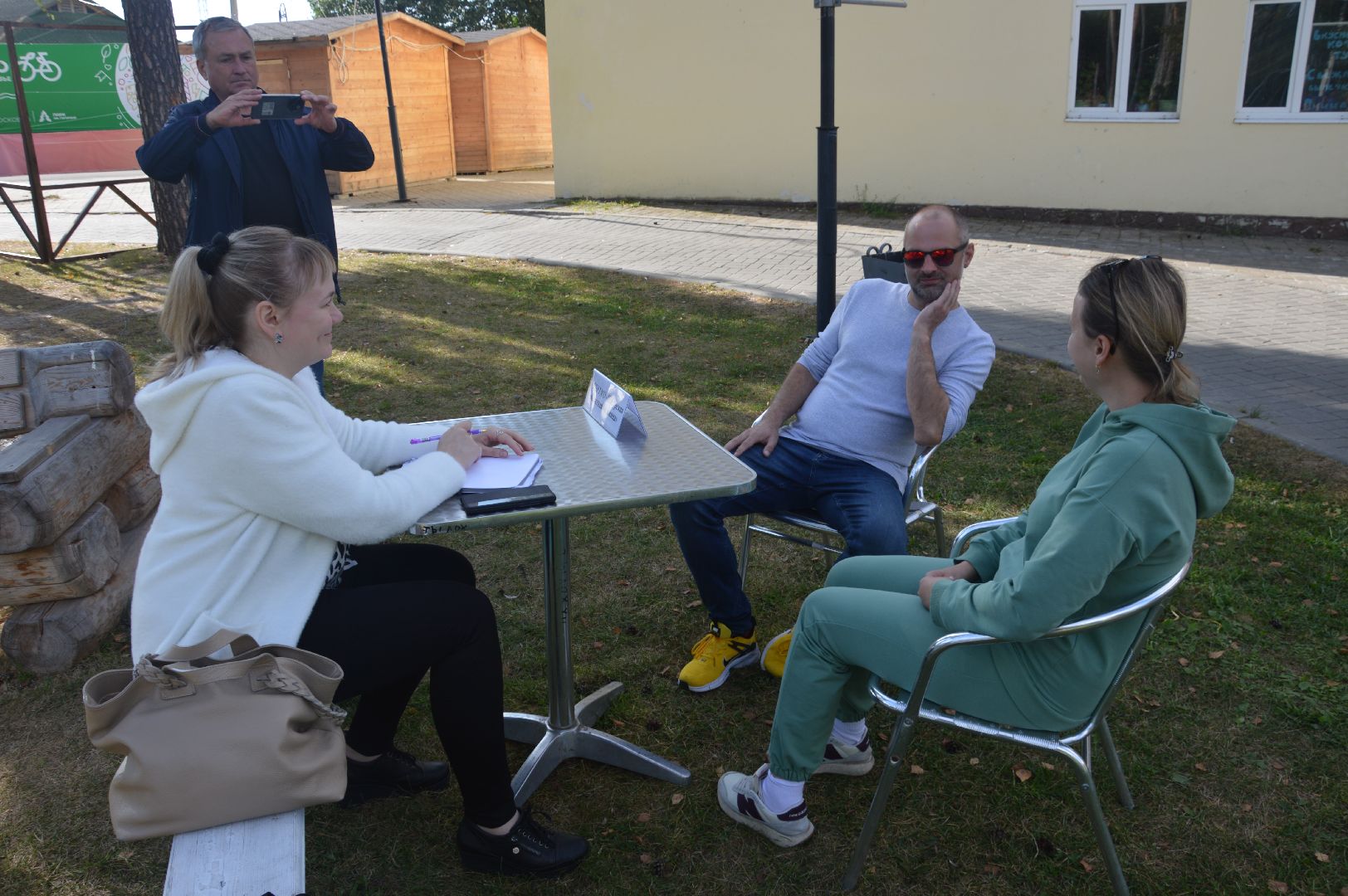 шатура, парк, встреча с врачом, приём граждан