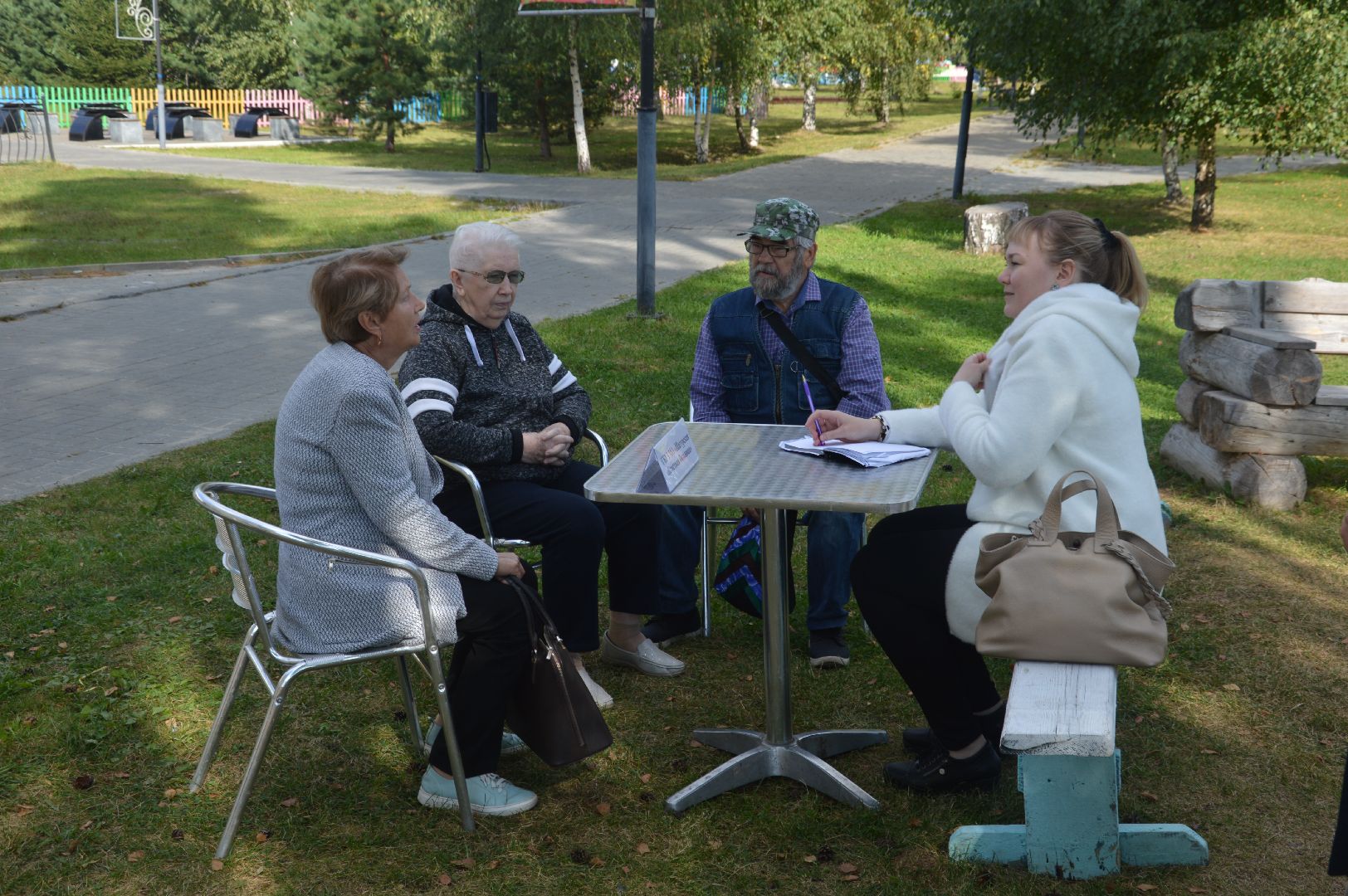 шатура, парк, встреча с врачом, приём граждан