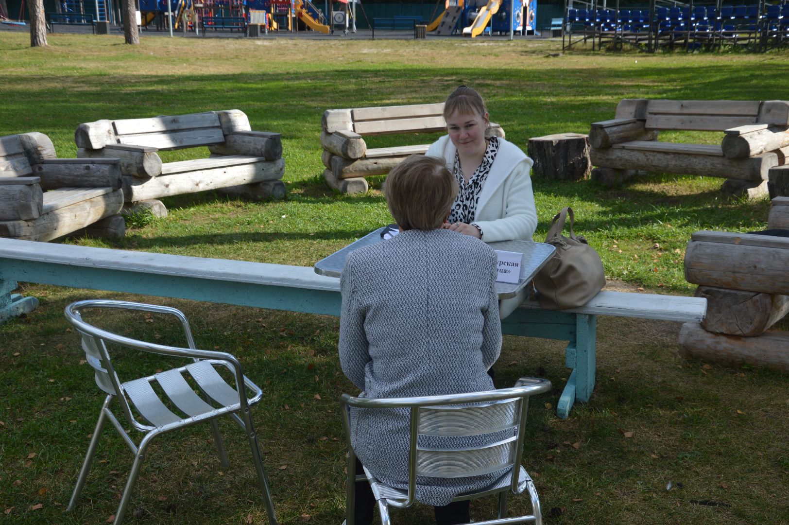 шатура, парк, встреча с врачом, приём граждан
