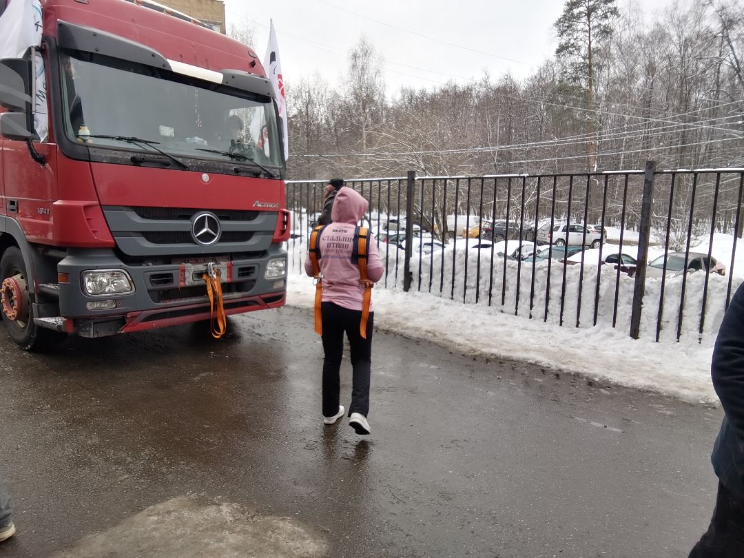 Спорт, Дружина, богатыри, силовые тренировки, стальные птицы, рекорд России, рекорд мира, пауэрлифтинг, буксировка спецтехники, ЛДПР, патриотическое воспитание, Балаштха