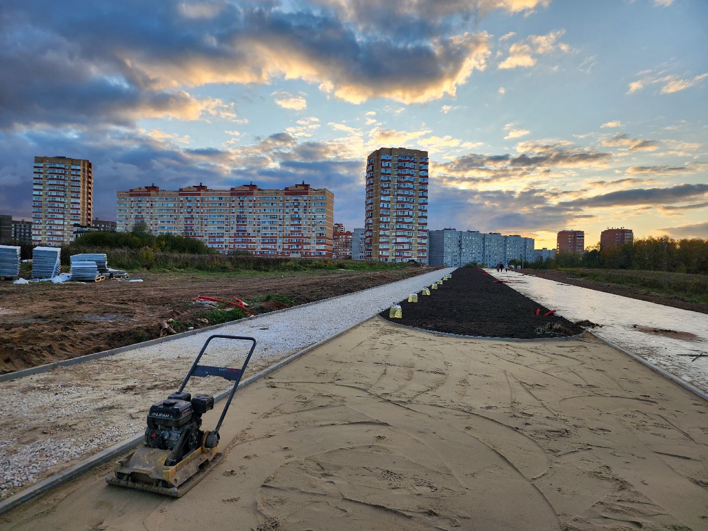 благоустройство, щёлково, строительство, Усадьба Гребнево, фрязино,