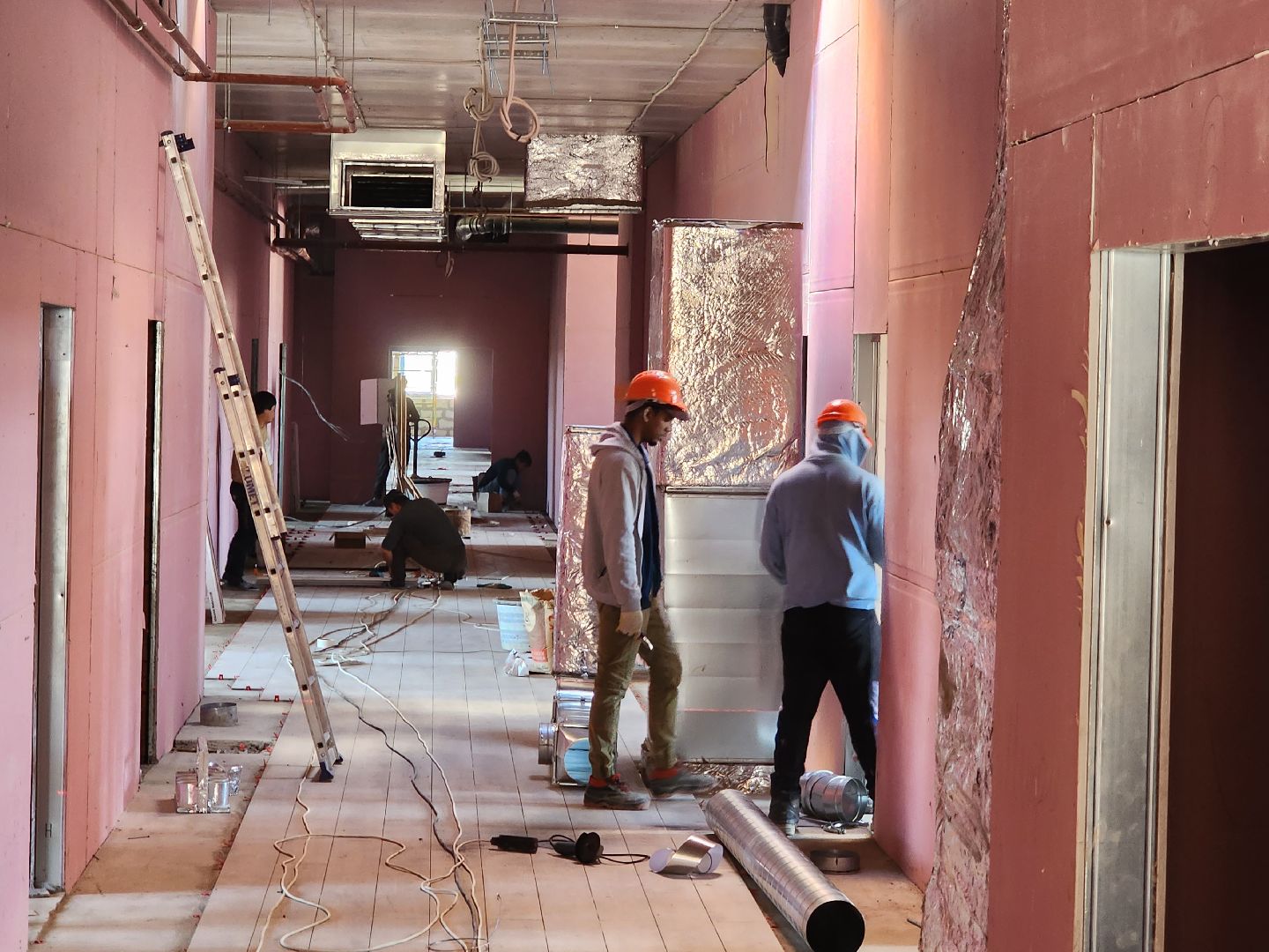 серпухов, ивановскиедворики, строительтство, поликлиника, отделкапомещений,