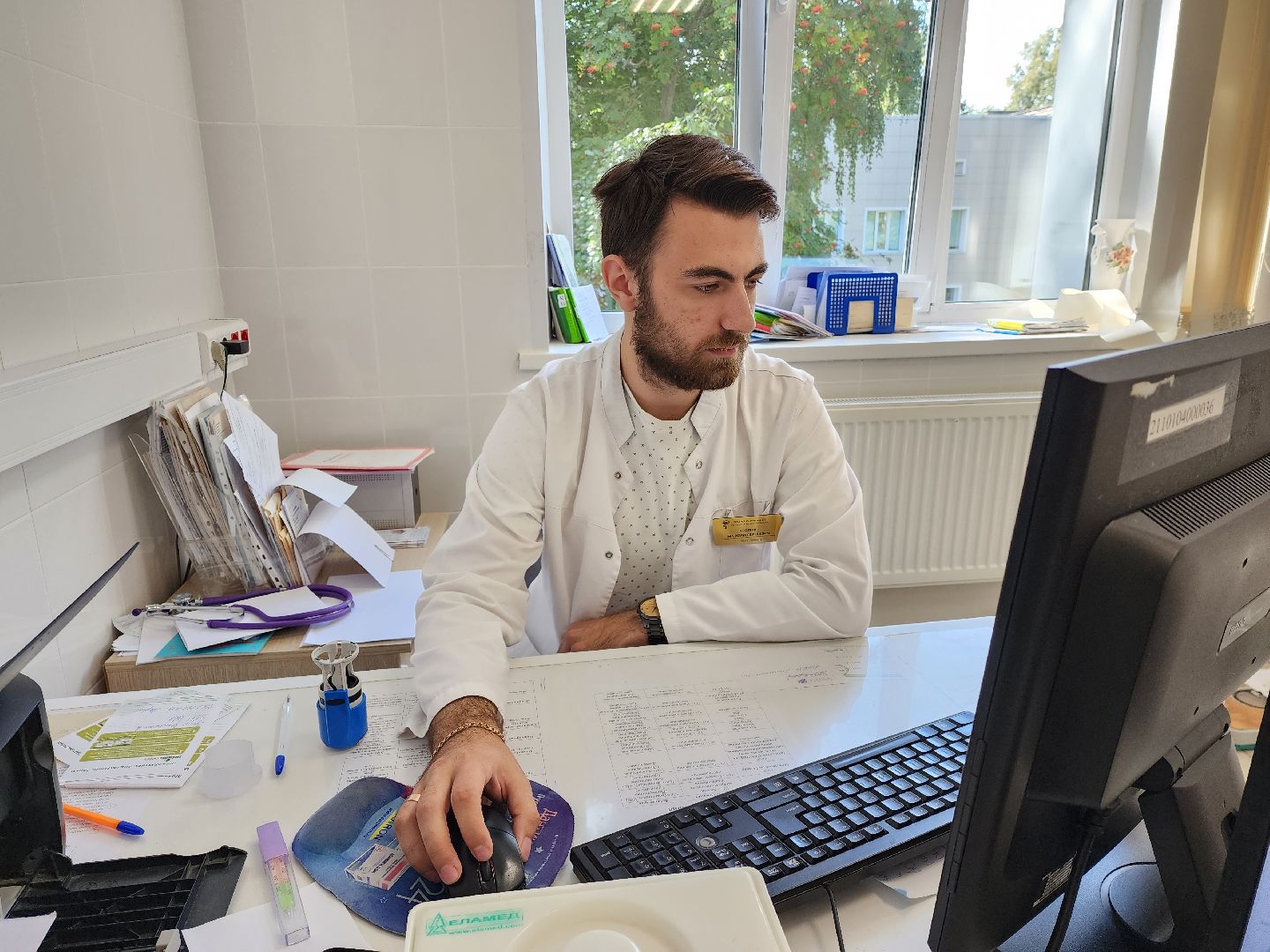 бронницы, медицина,семейная, пара, врачей,