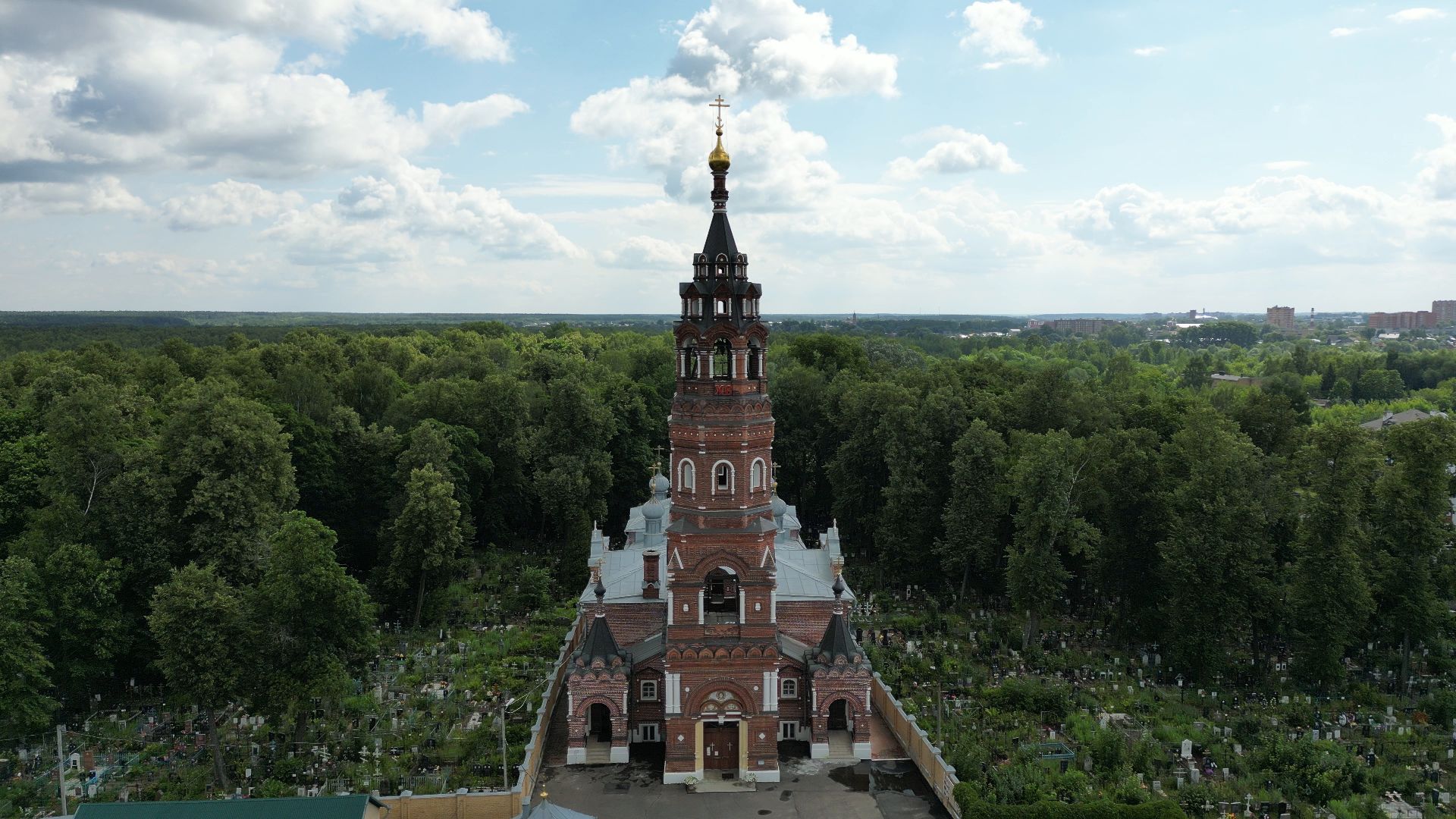 монастырь, павловский посад, церковь,видео с коптера,