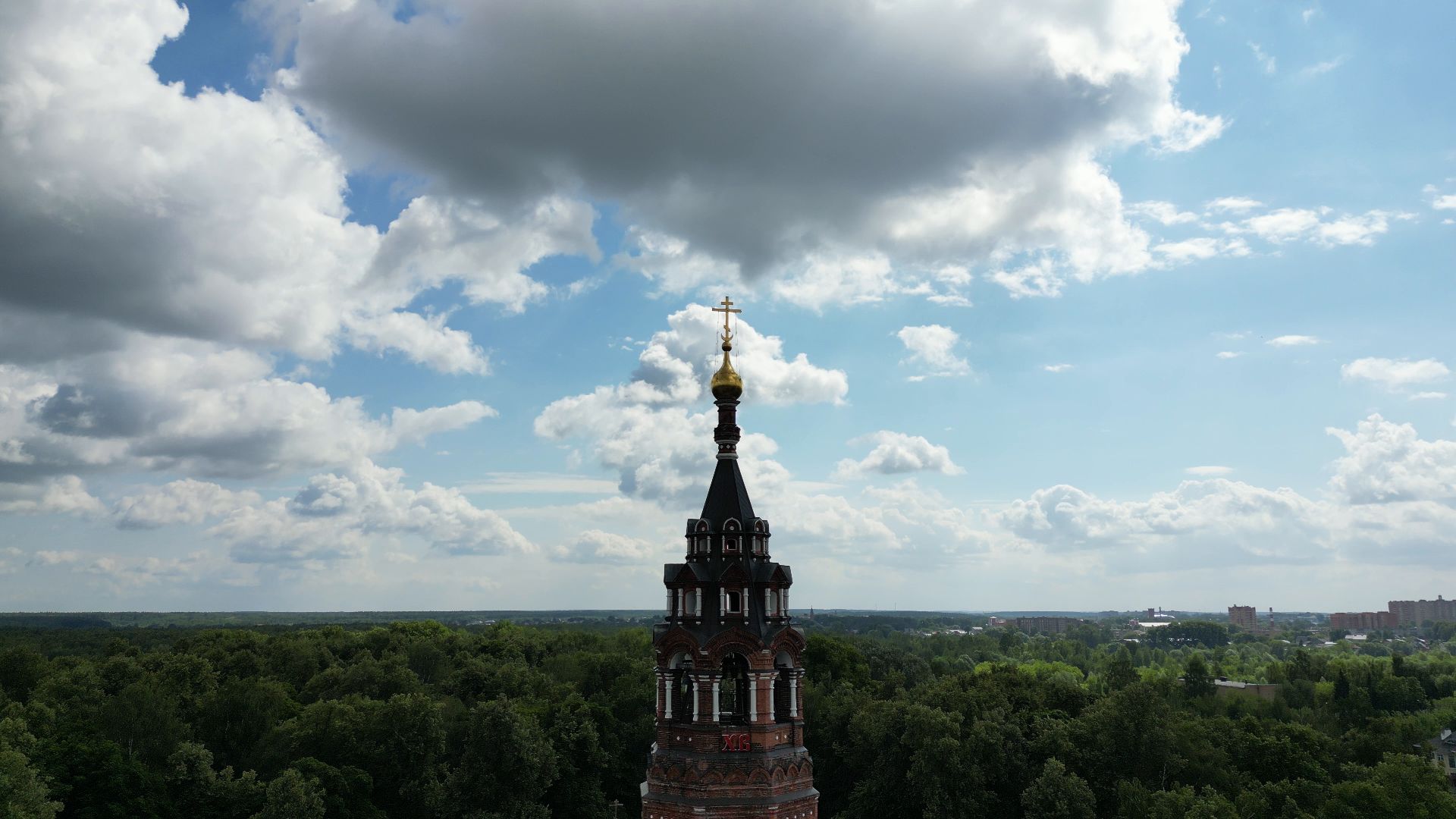 монастырь, павловский посад, церковь,видео с коптера,