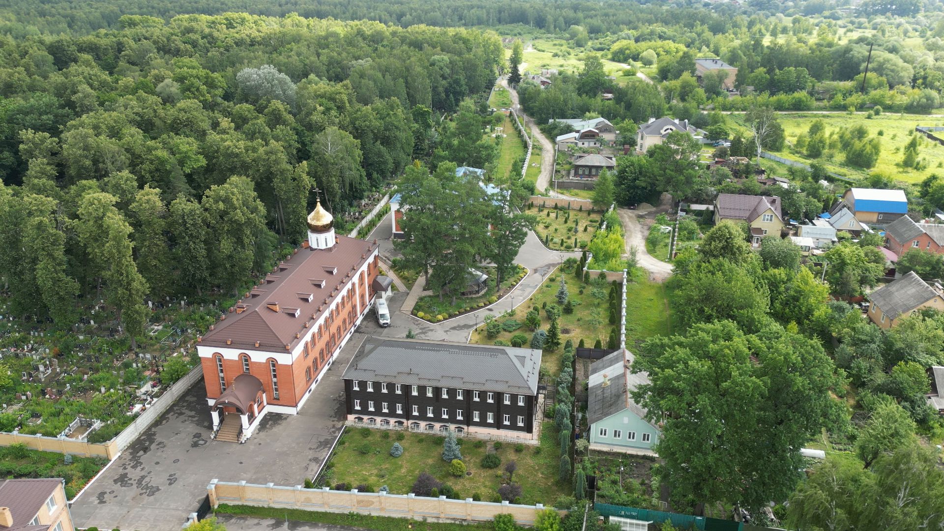 монастырь, павловский посад, церковь,видео с коптера,